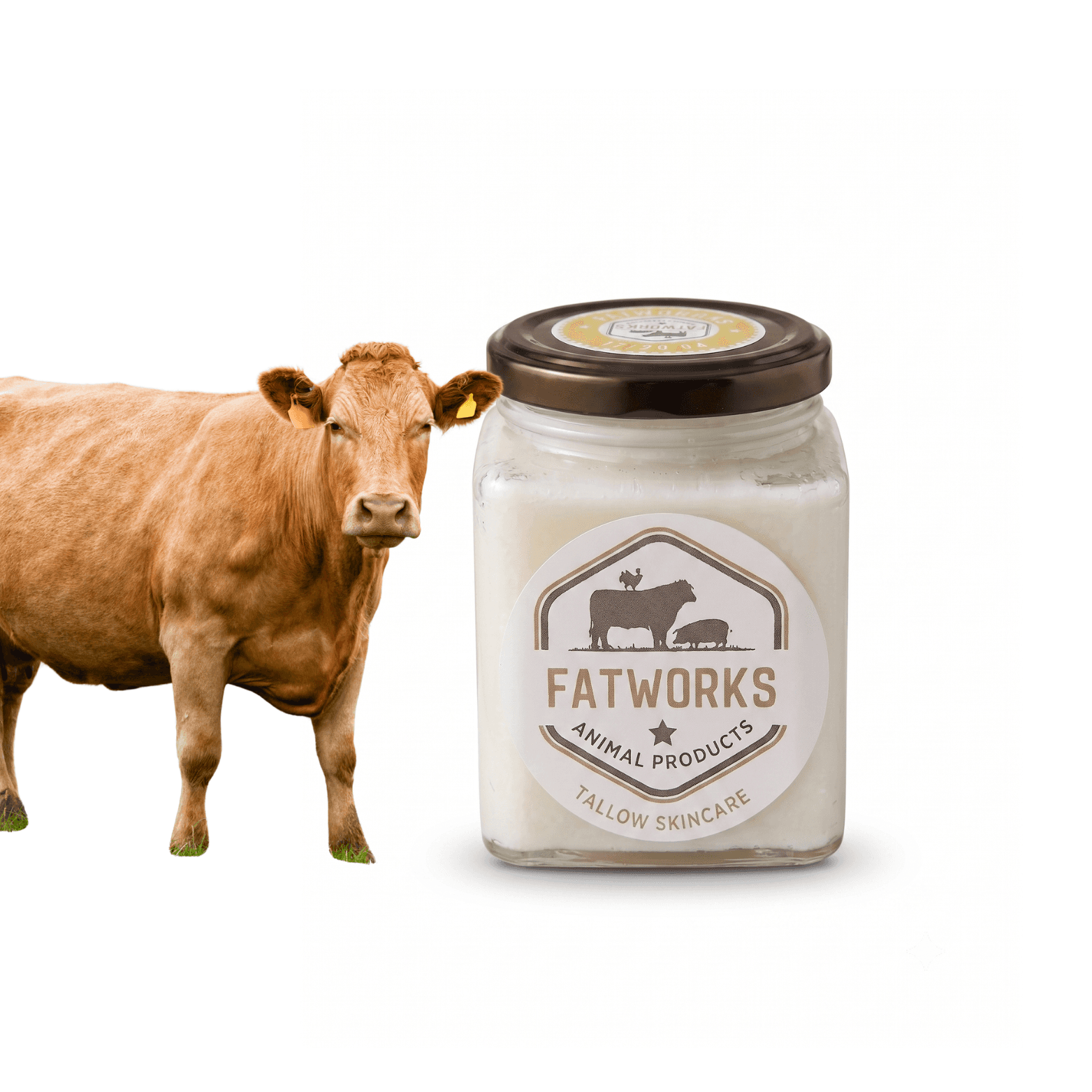 200ml beef Tallow Skincare No Scent