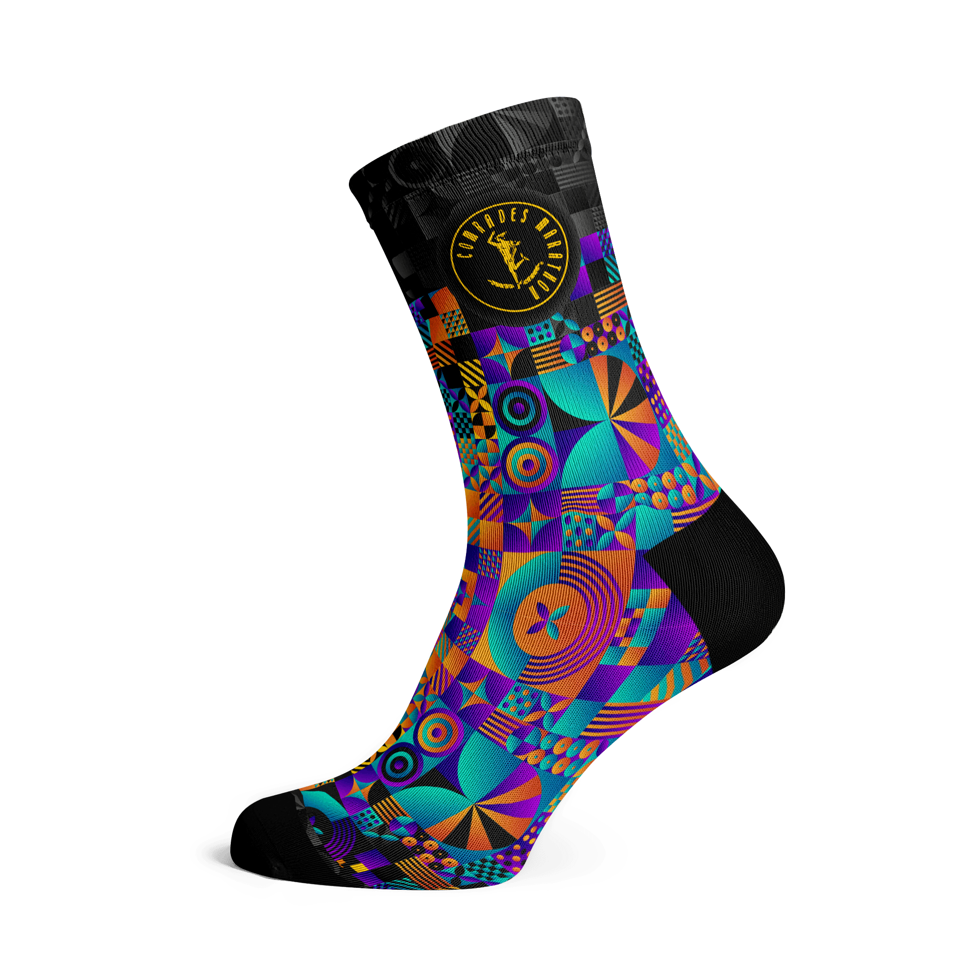 Comrades Marathon Rainbow Crew Socks