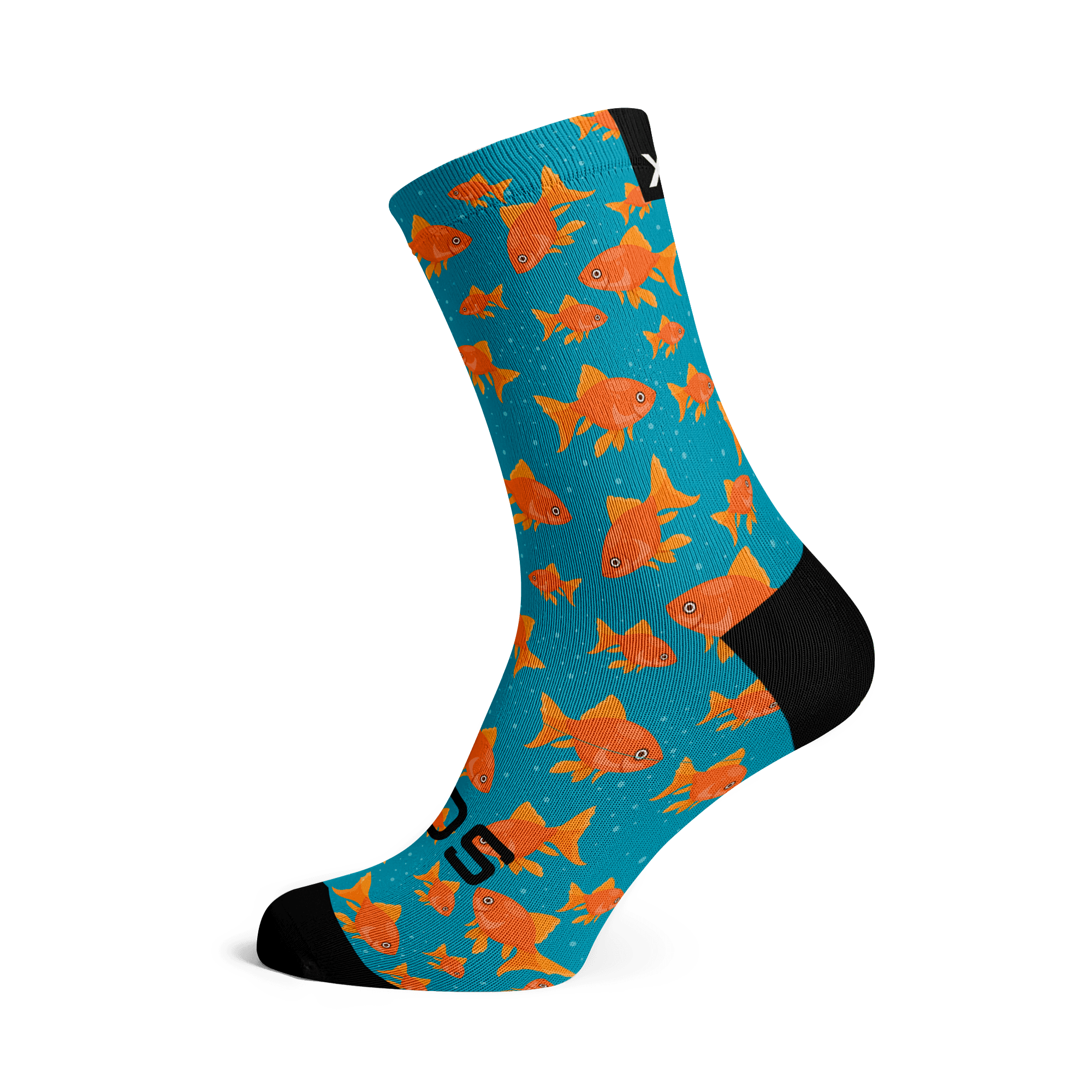 Goldfish Crew Socks