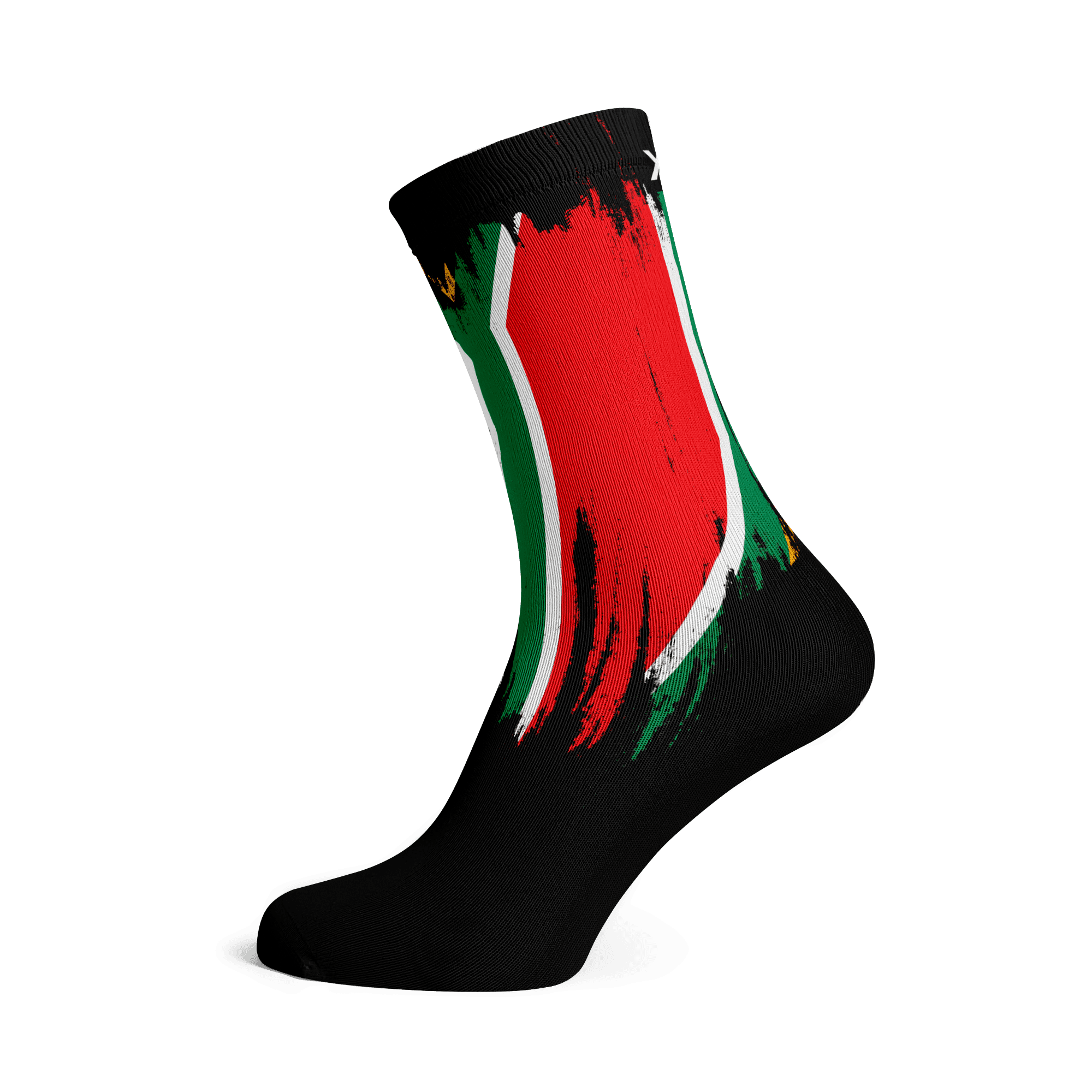 SA Splash Flag Crew Socks