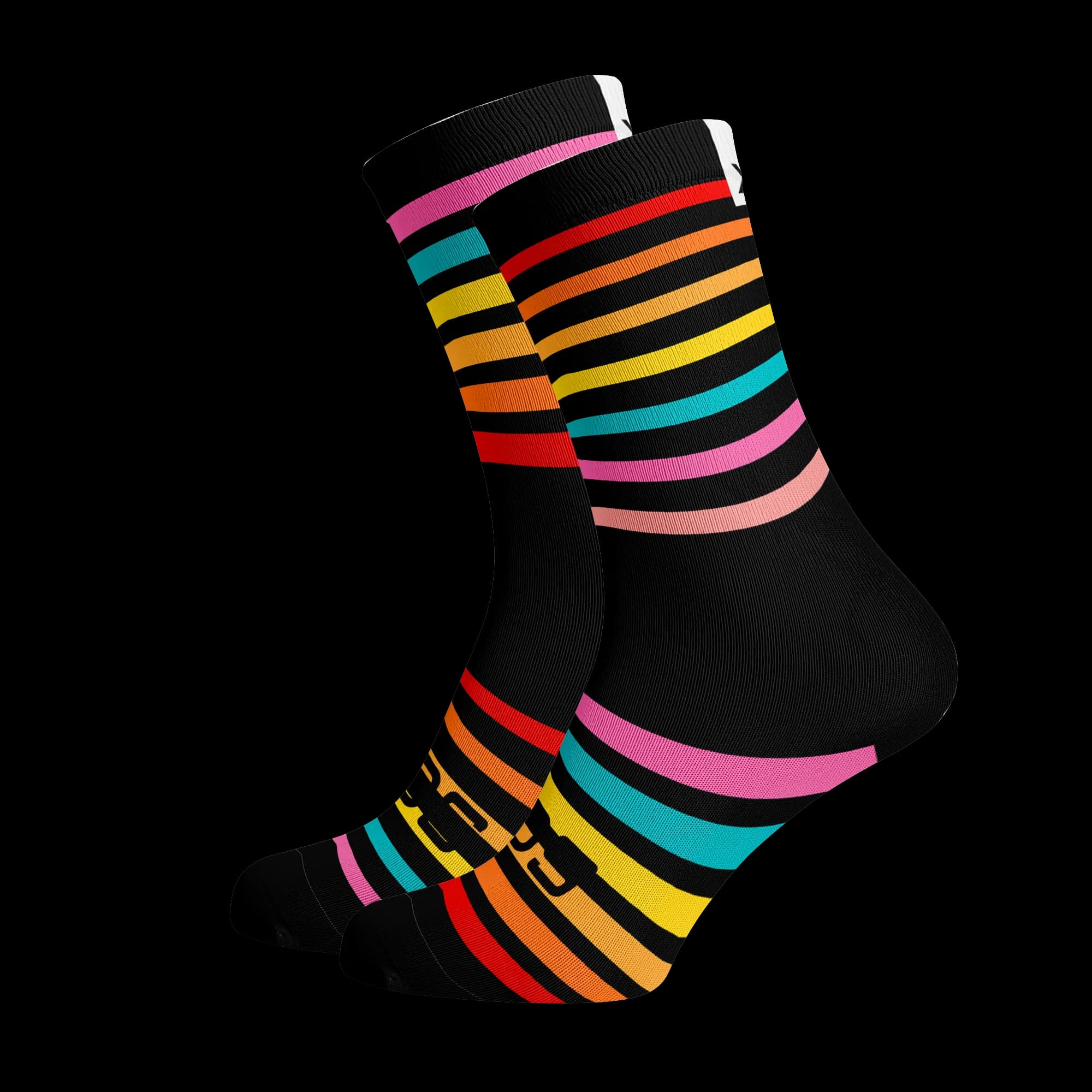Rainbow Crew Socks
