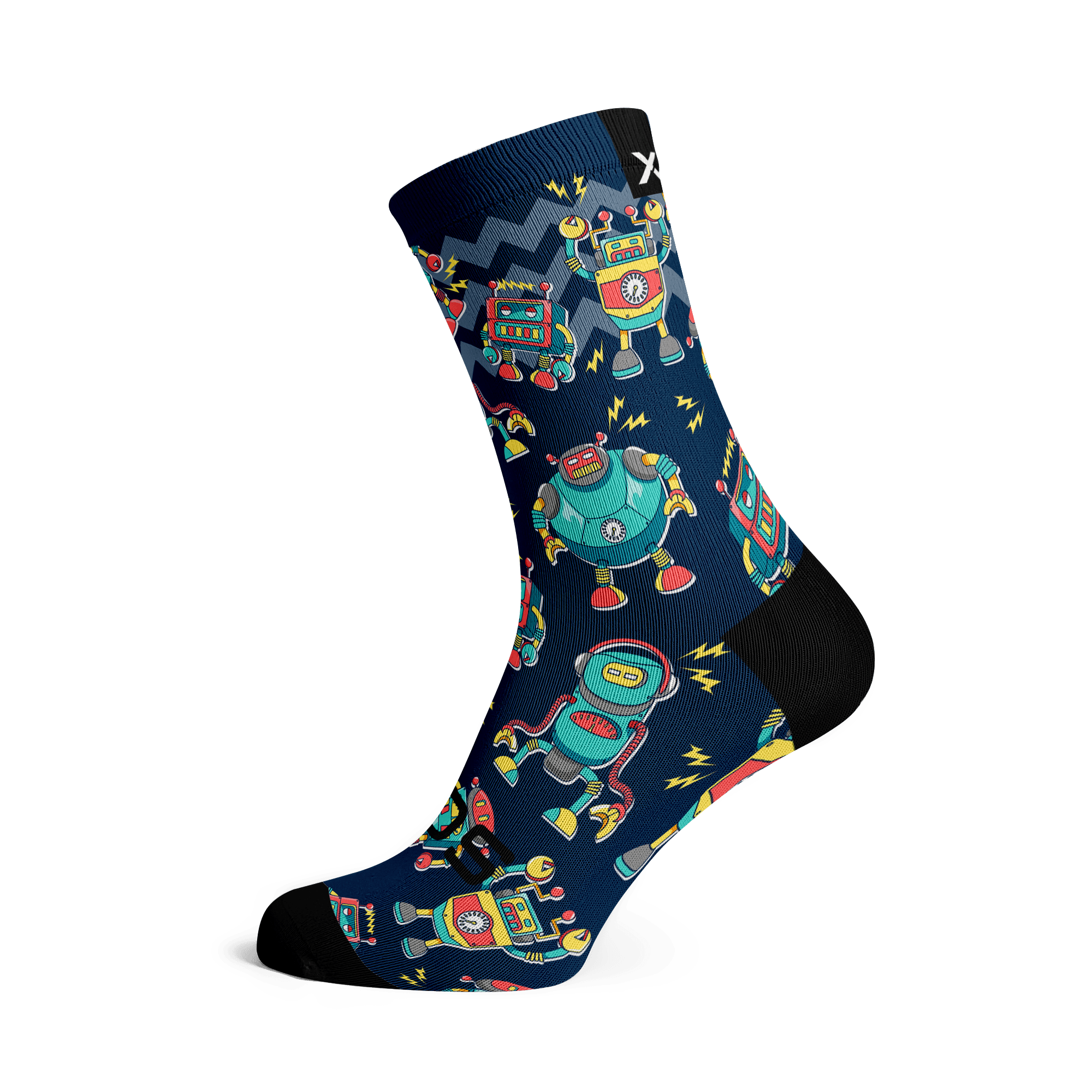 Robots Crew Socks