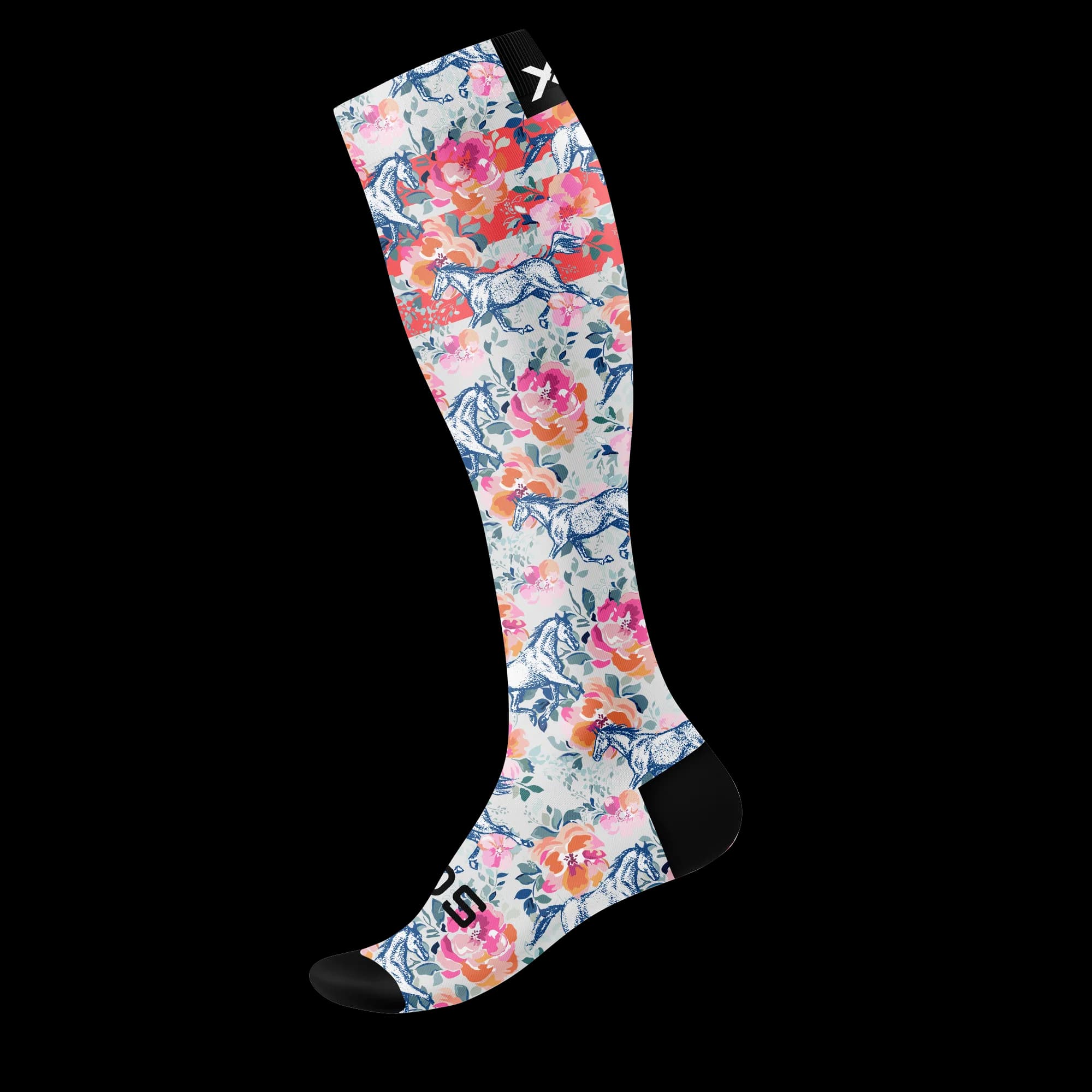 Horses Knee High Socks