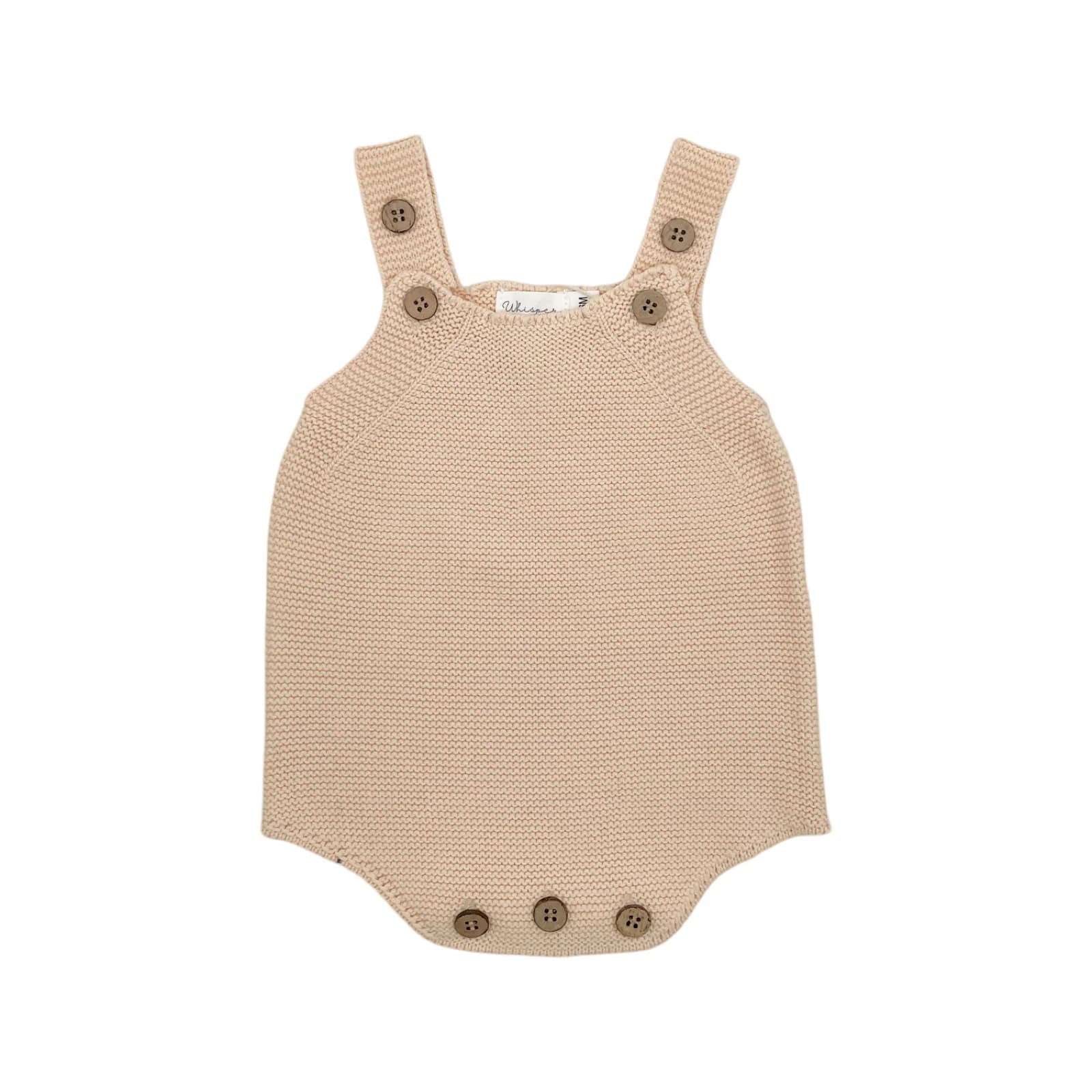 Knitted Summer Romper (0-6 Months) - Honeycomb