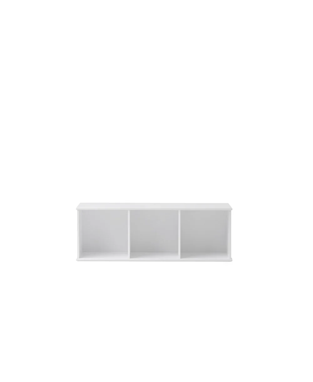 Wood Shelving Unit 3x1 With Support