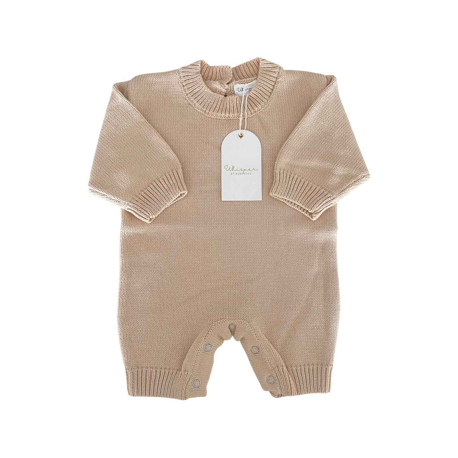 Buttonless Romper - Honey