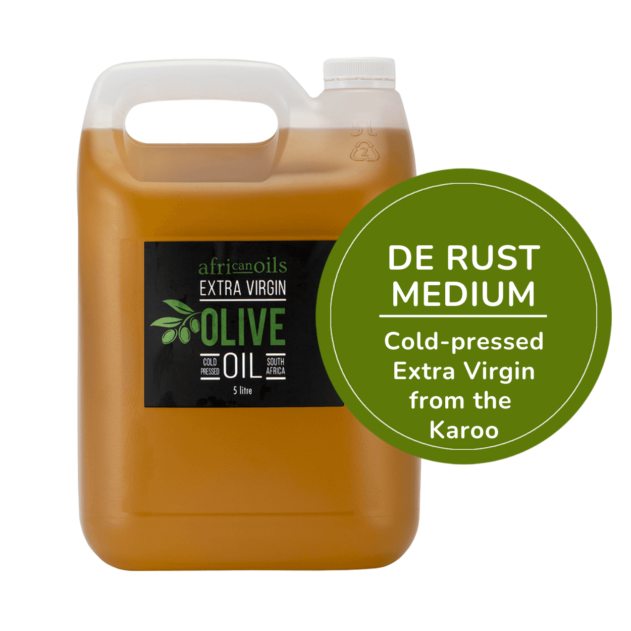 5L De Rust - Medium Extra Virgin Olive Oil