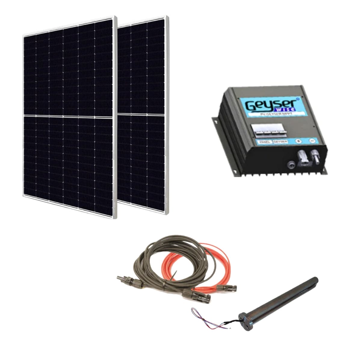 Geyserwise Offgrid PV Solar Water Heating System