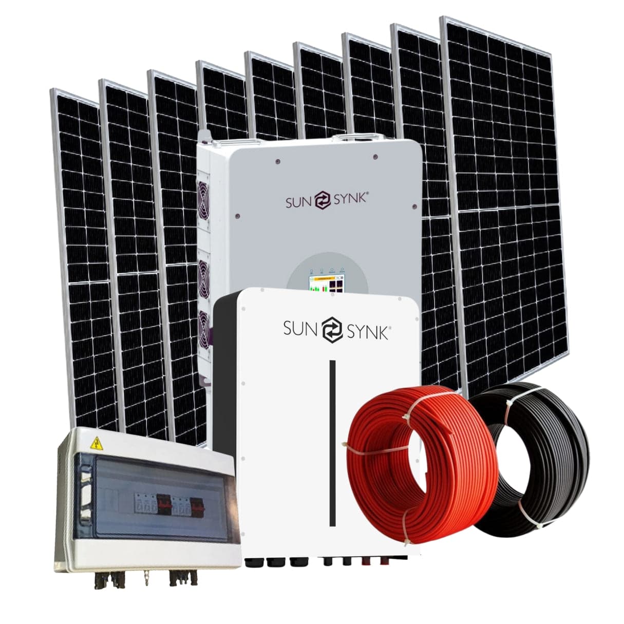 Sunsynk 5kW 5.12kWh 51.2V Self Consumption Solar Power System
