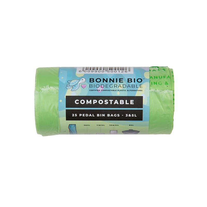 Bonnie Bio 20 x 3-5L Compostable Bin Bags Roll