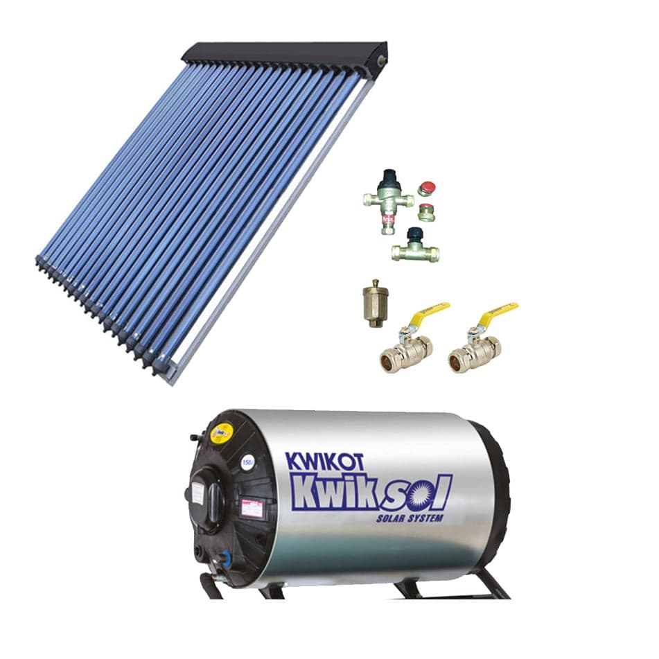 200L Evacuated Tube Thermosiphon Solar Water Heating Kit