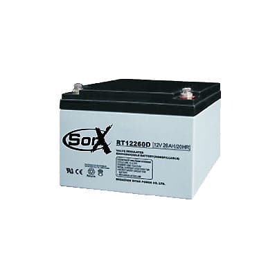 SonX 26Ah 12V AGM Battery