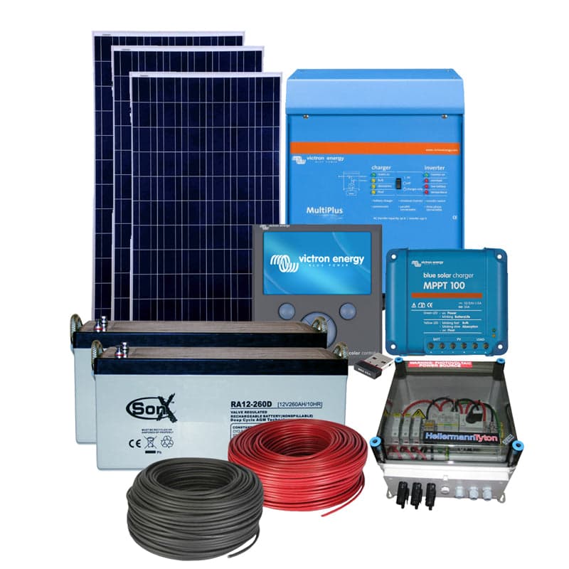 5kW Solar Power Kit with 18kWh battery reserve and 3.8kWp Solar Array