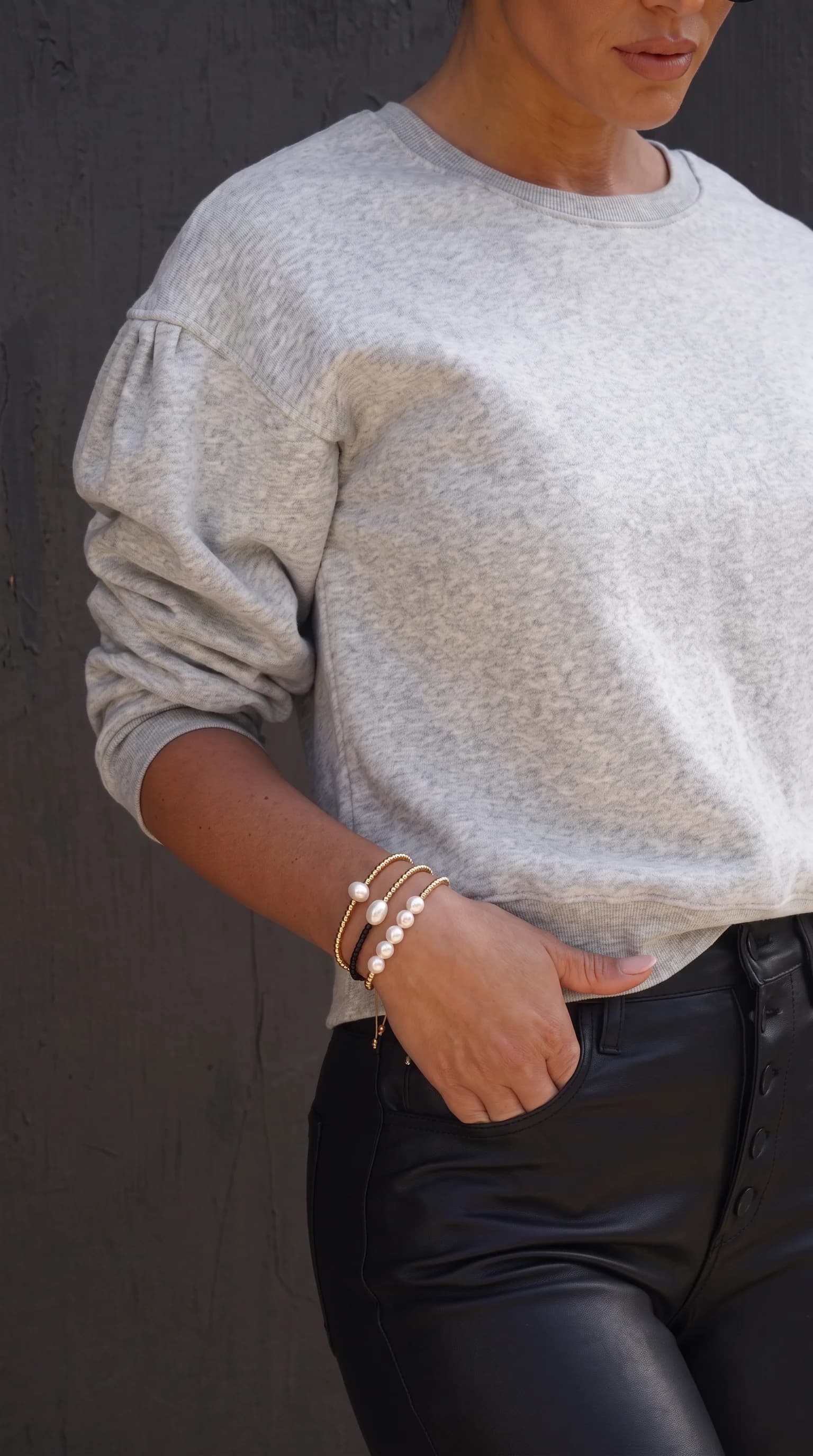 Coffee & Cashmere Bracelet Stack