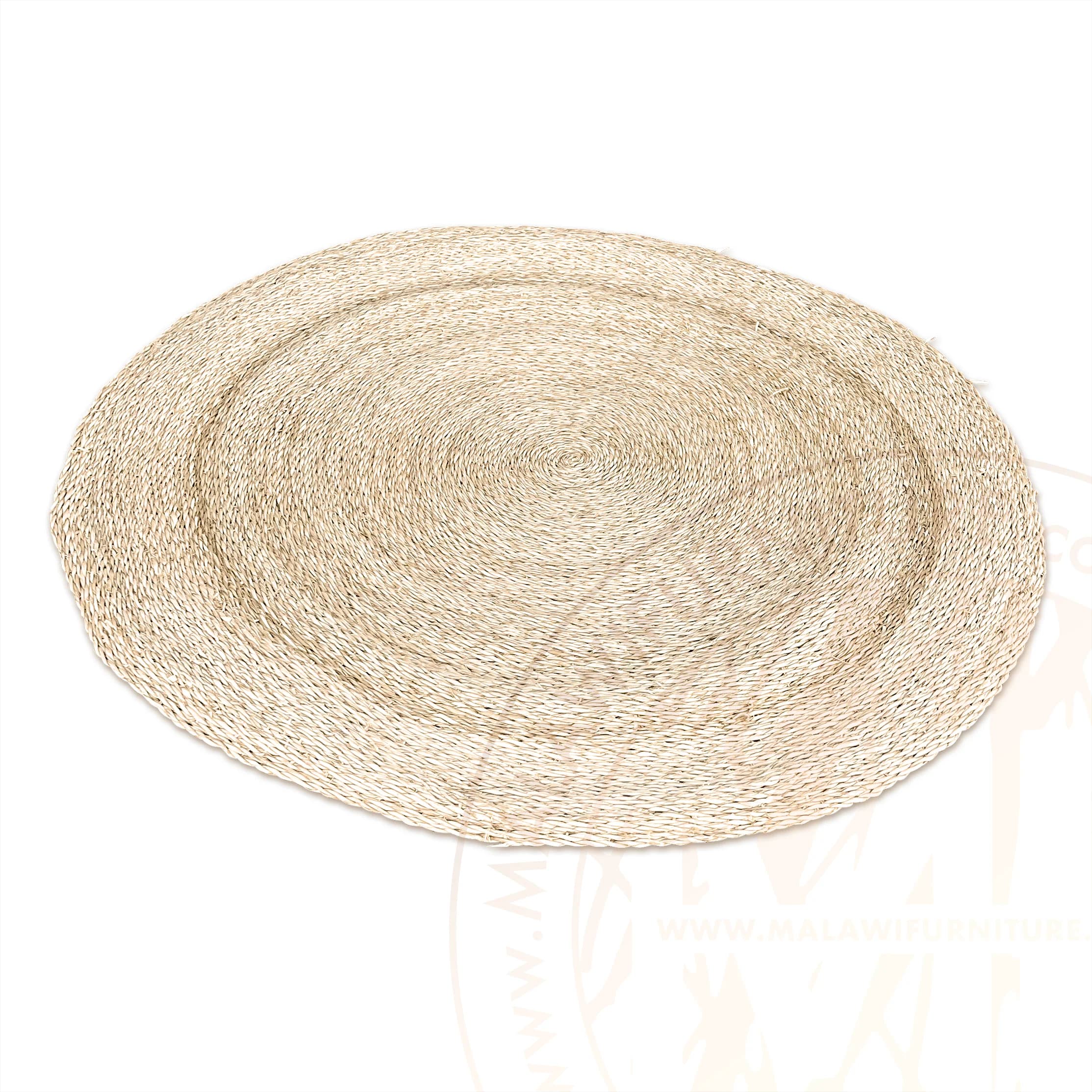 Grass Carpet - Round Hand-Weaved Mat