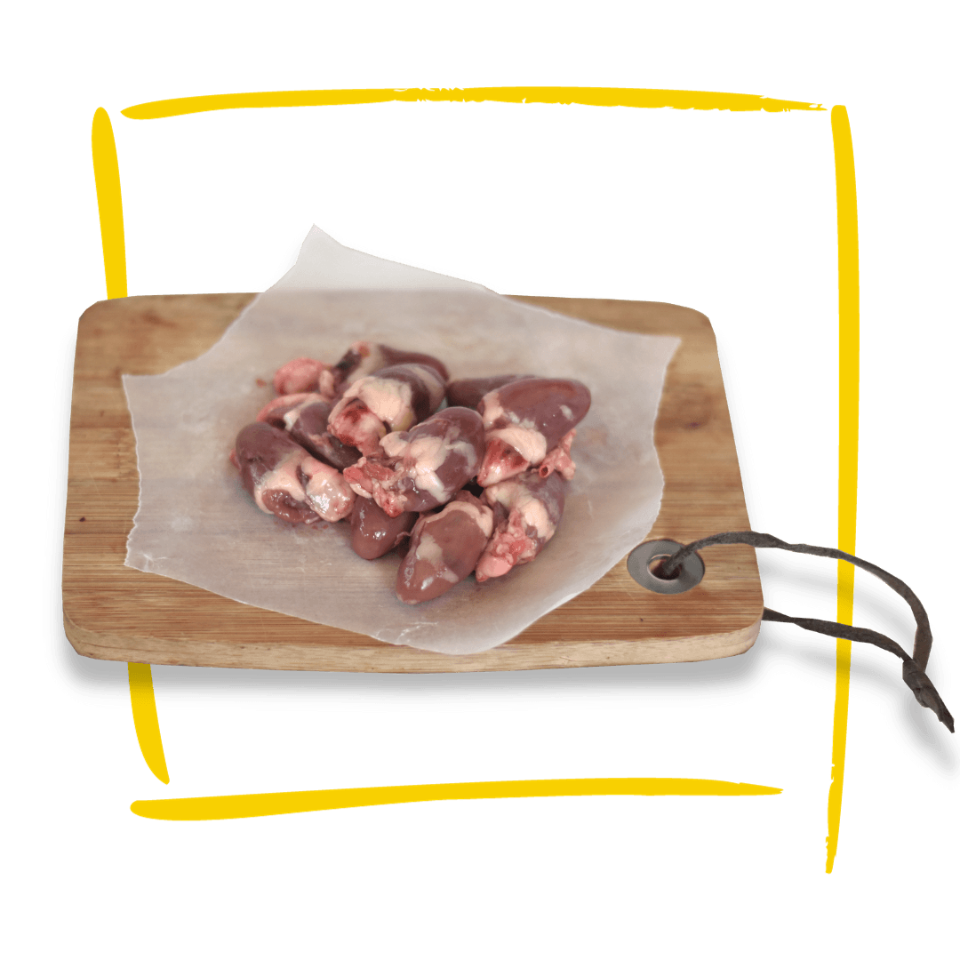Free-Range Chicken Hearts 1kg
