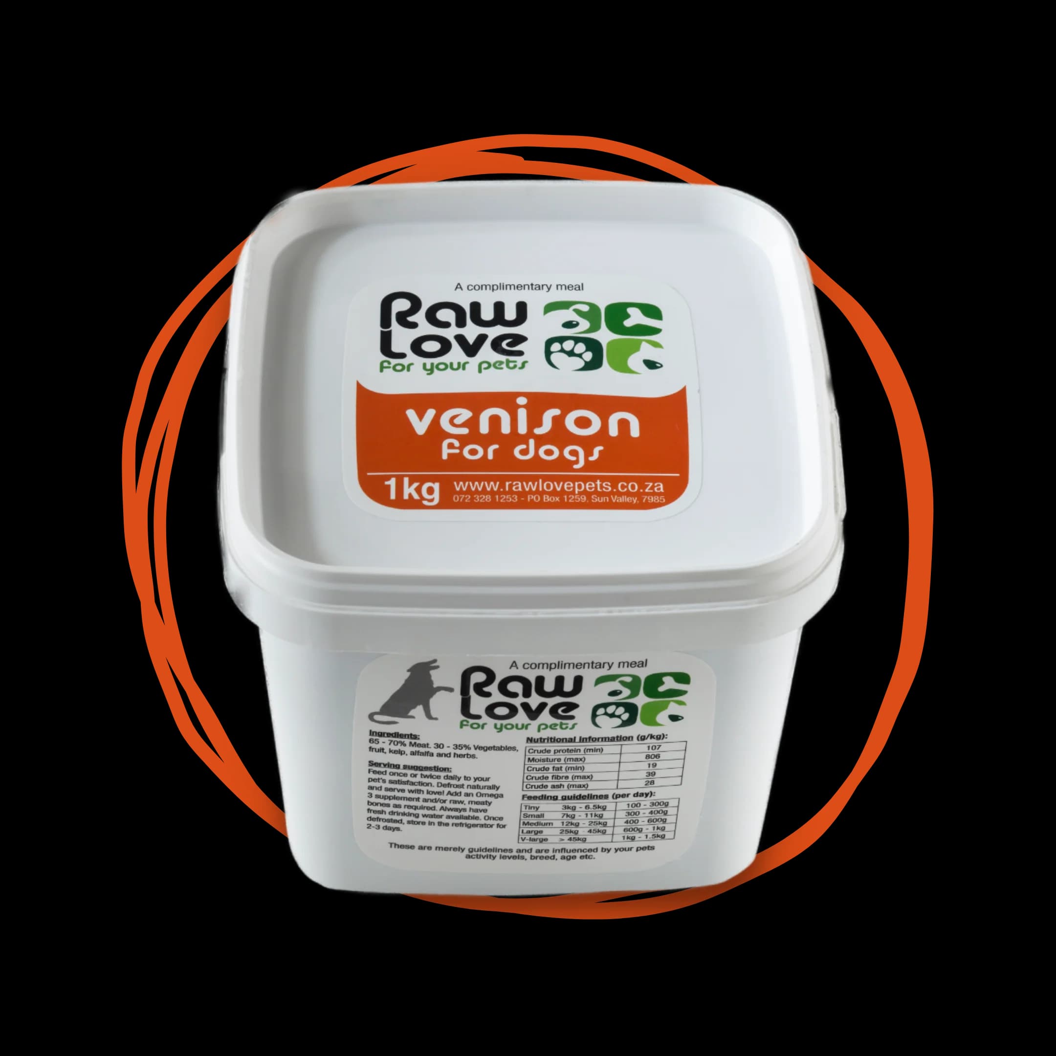 Raw Love Venison Meal