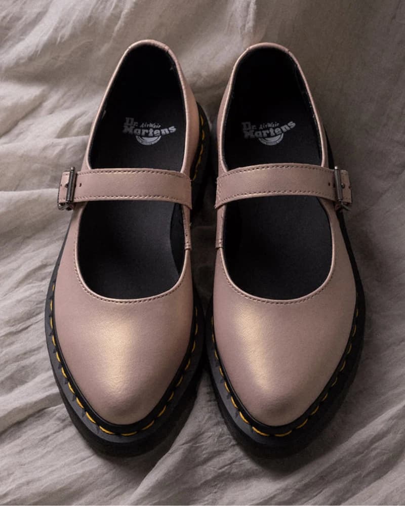 DR. MARTENS ELPHIE MARY JANE PINK PEARL