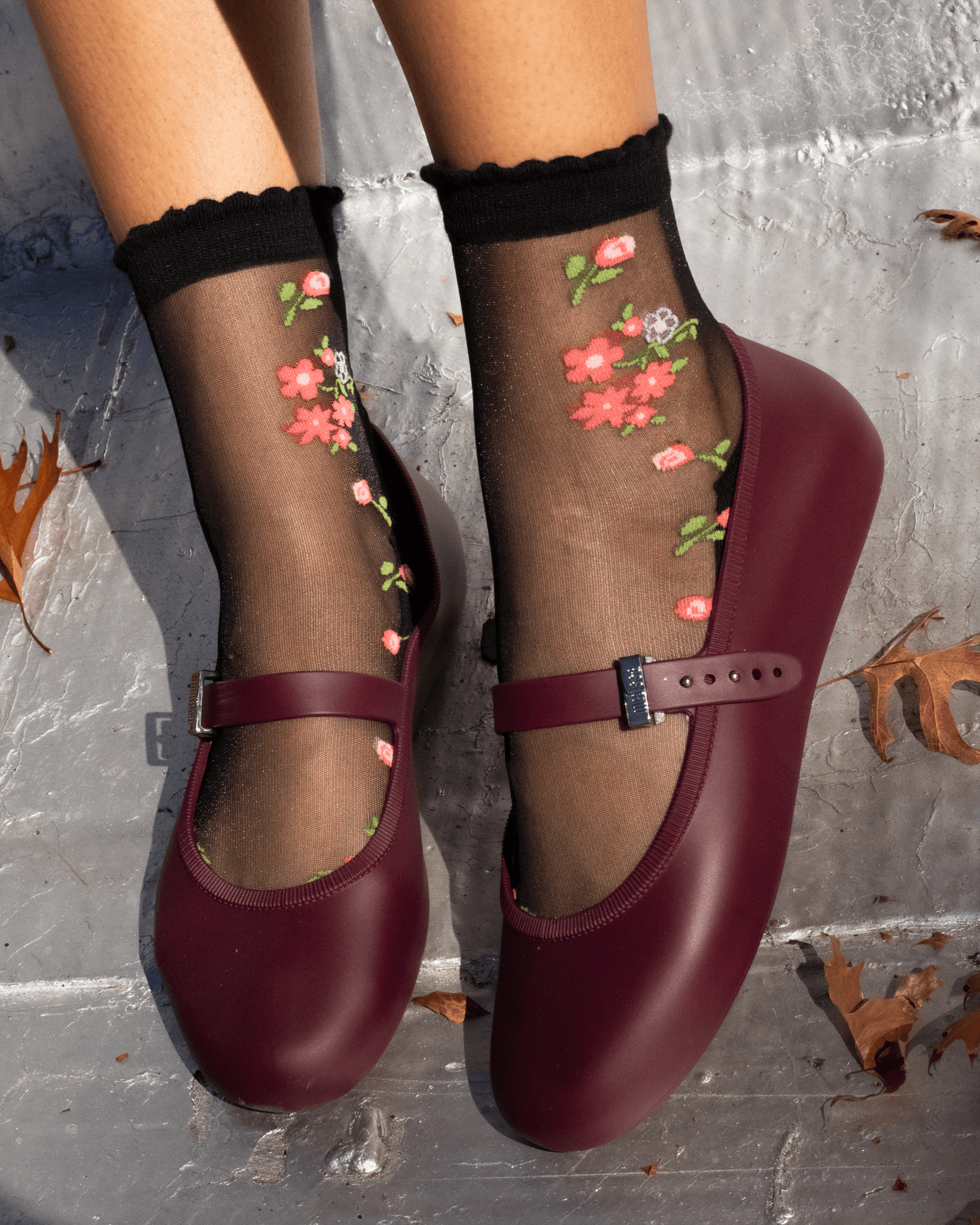 SOFT BALLERINA  BURGUNDY
