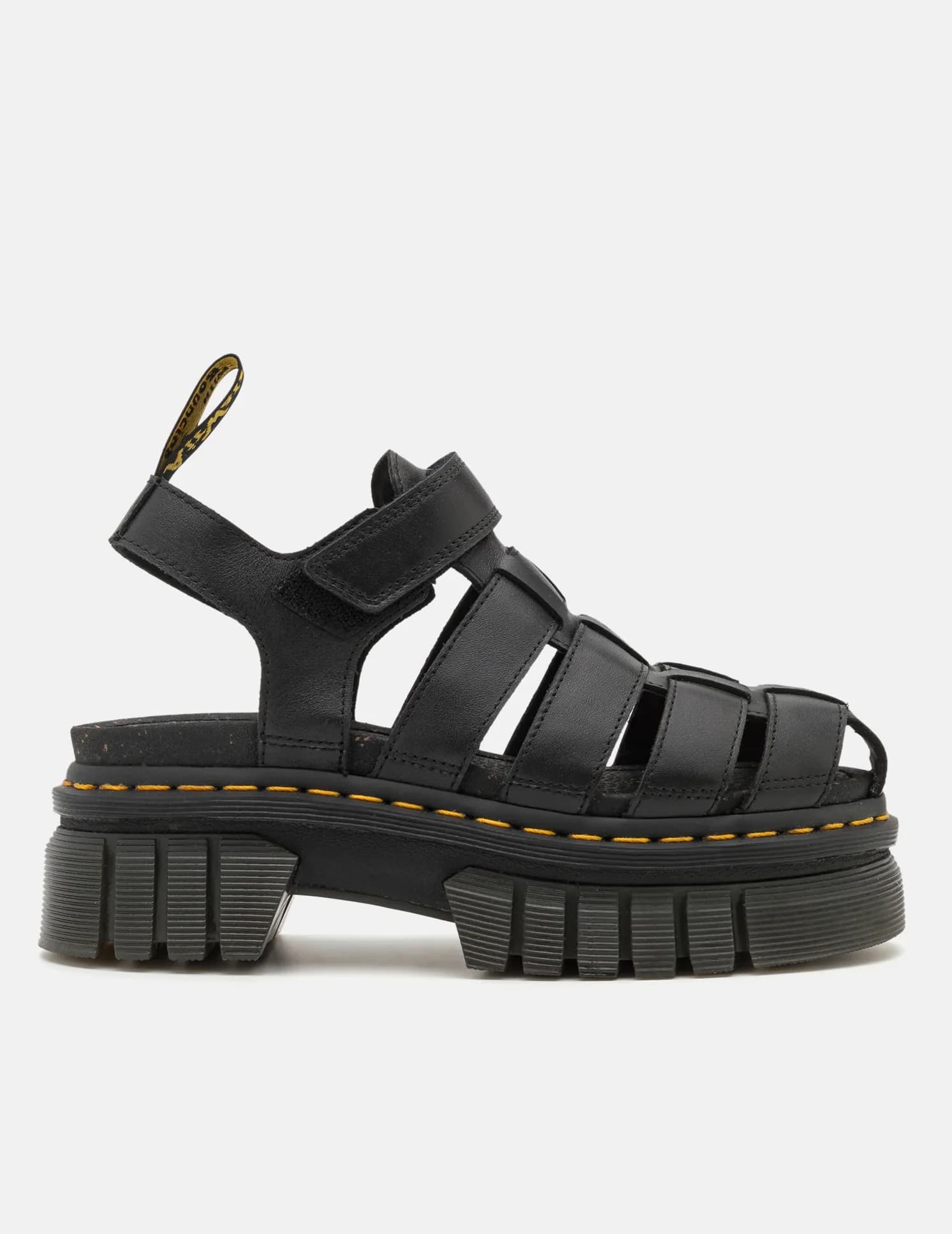 DR. MARTENS RICKI FISHERMAN BLACK