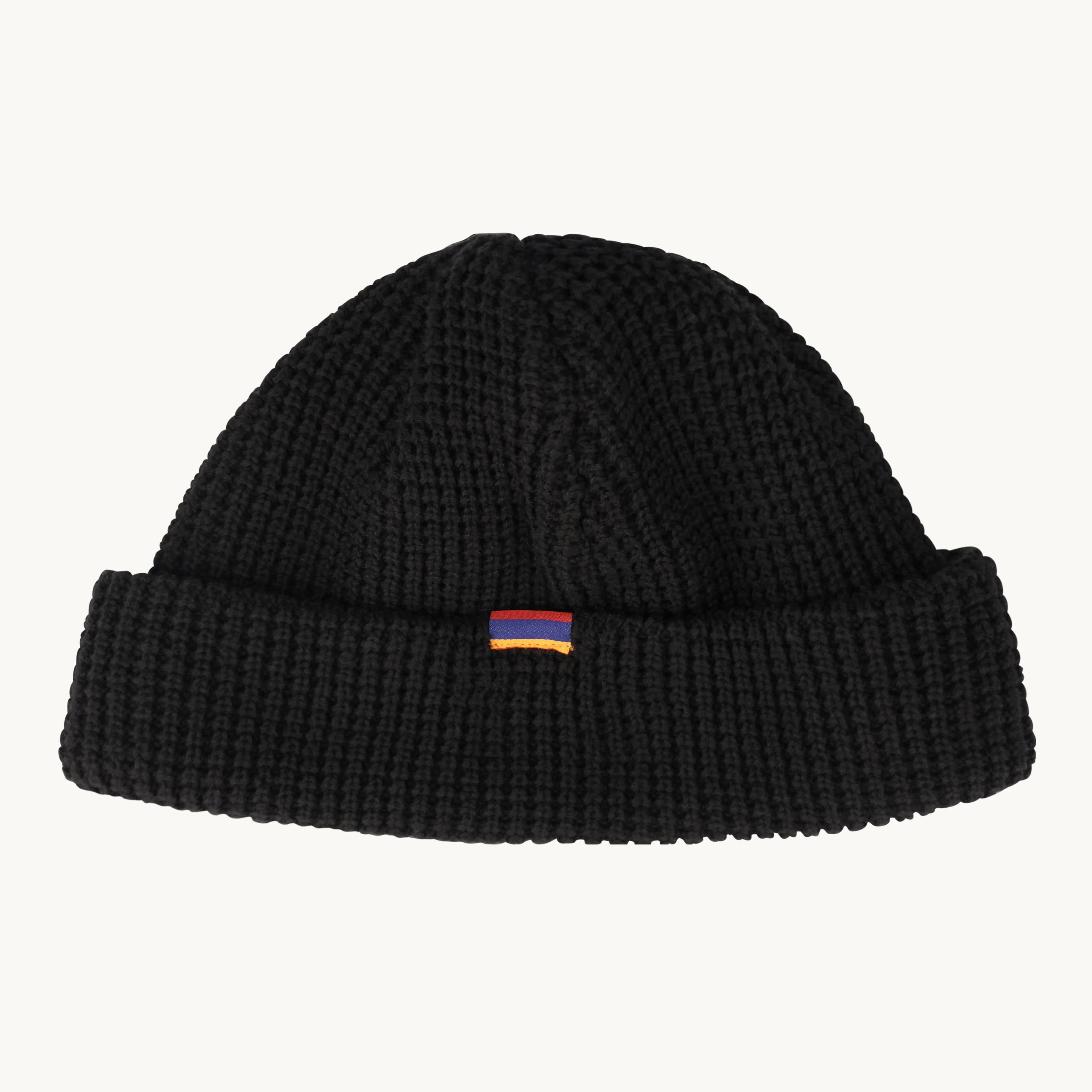 FLAG BEANIE BLACK