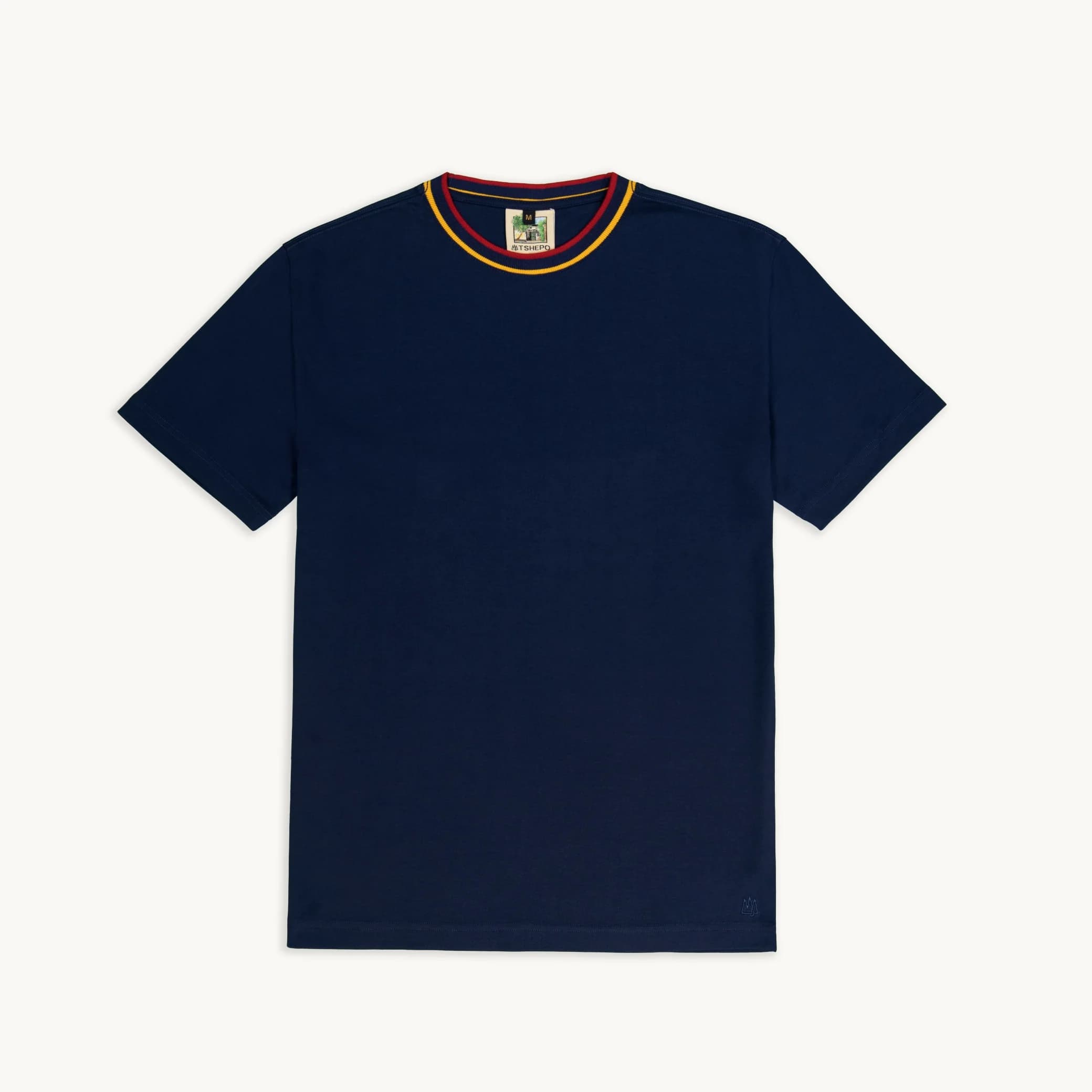 KNIT FLAG T-SHIRT