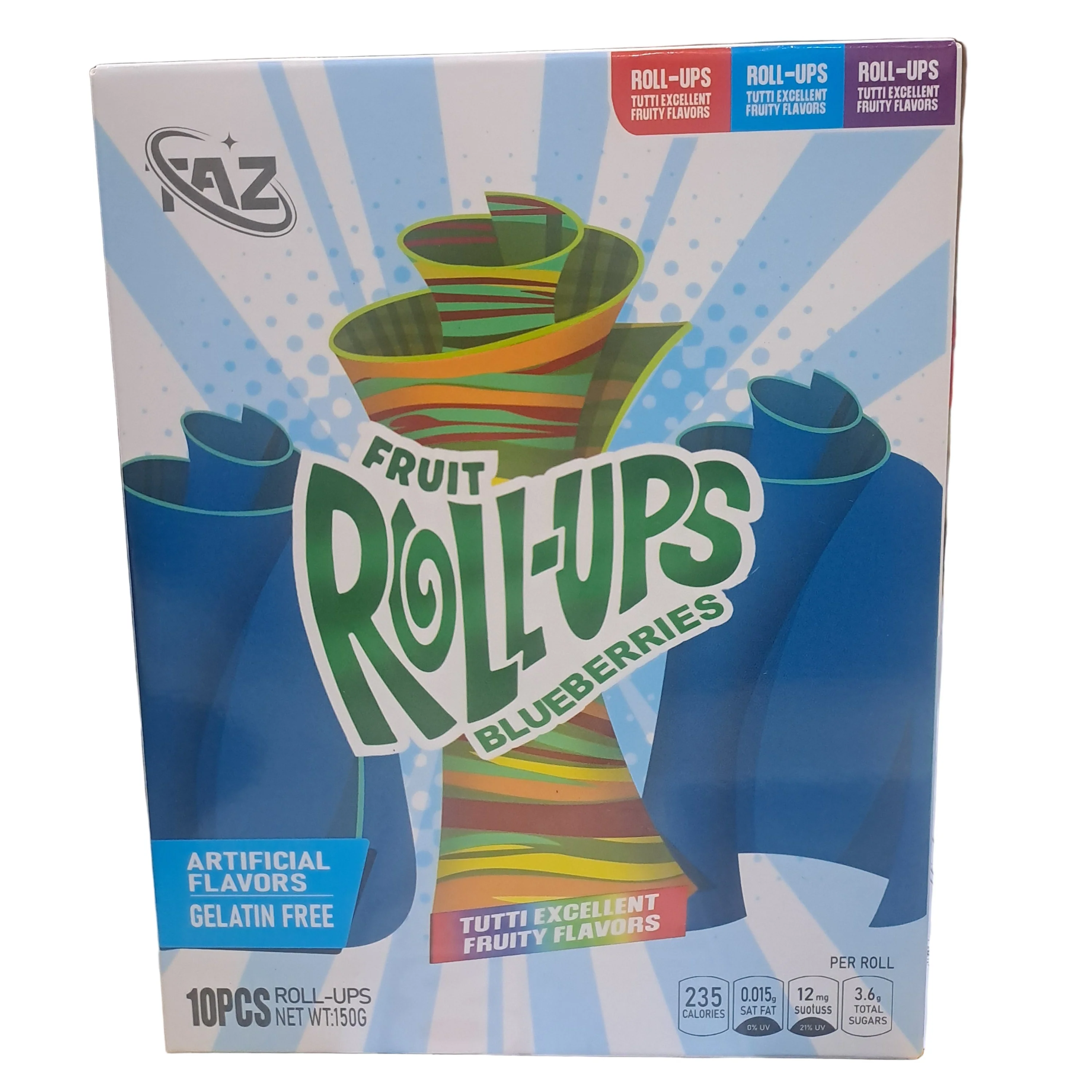 Taz Fruit Roll-Ups 10's