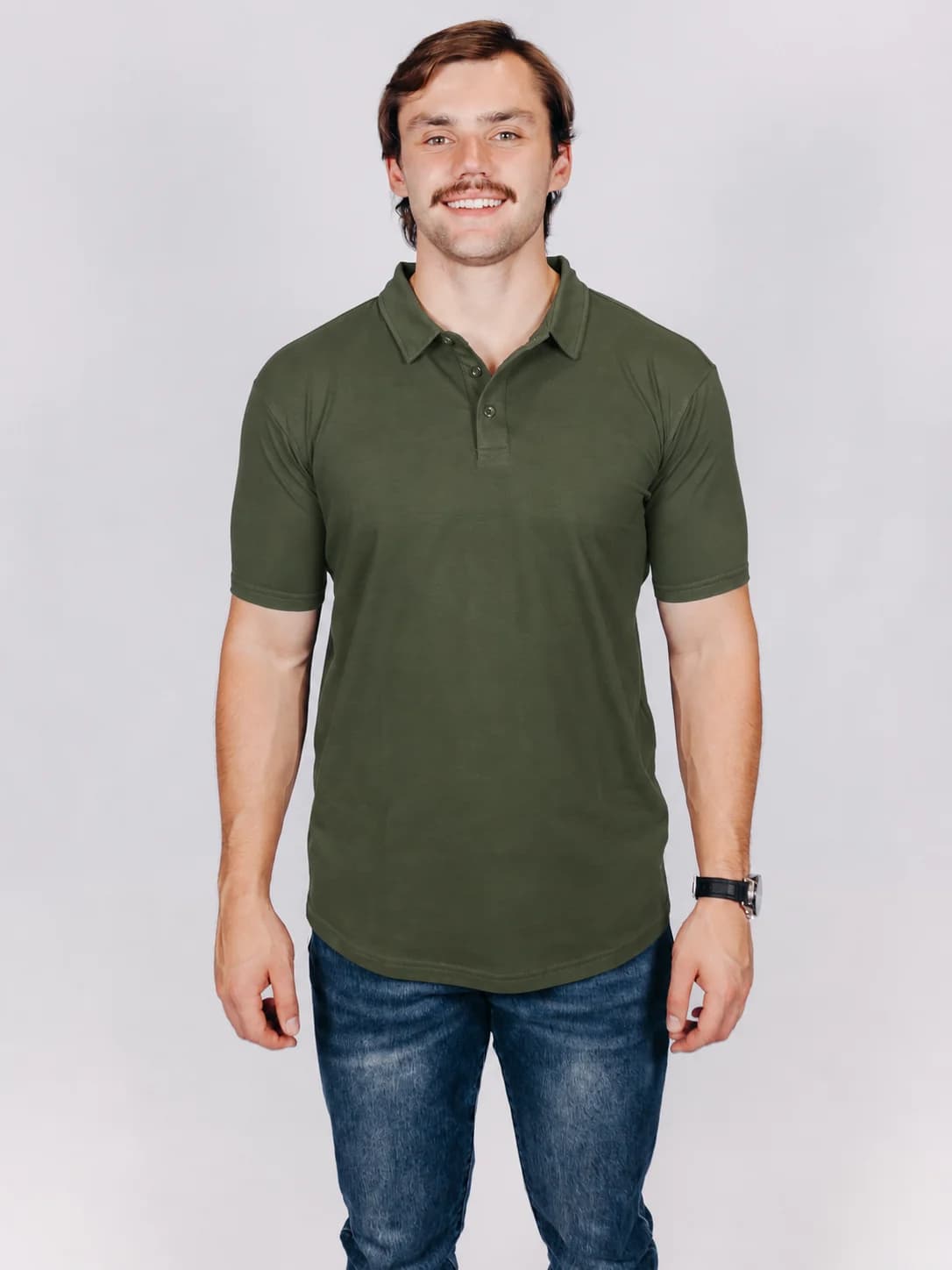 Classic Polo | Olive Green