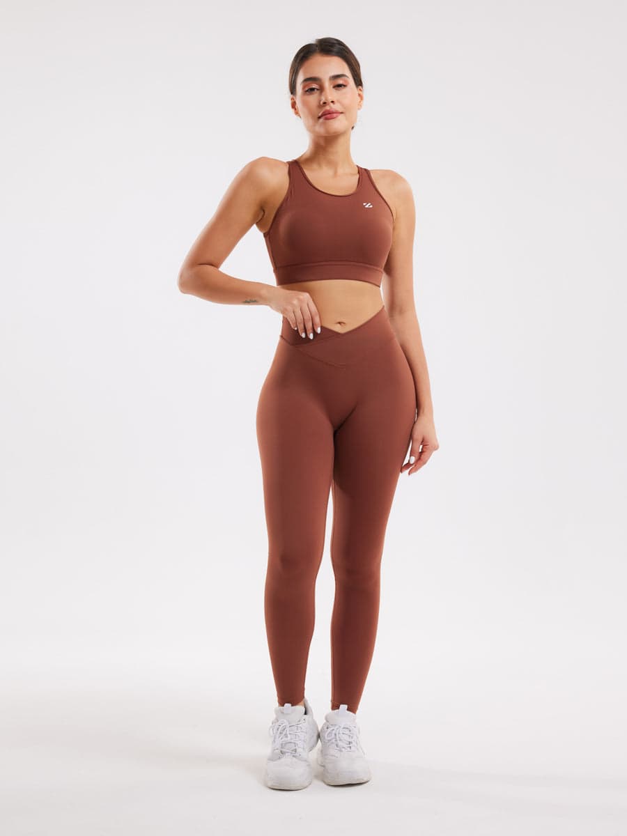 V-waistband Workout Gym Set