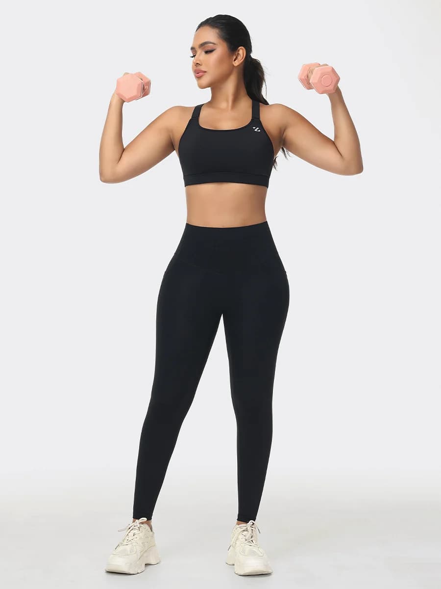 Support & Sculpt Workout Set Plus Size Activewear