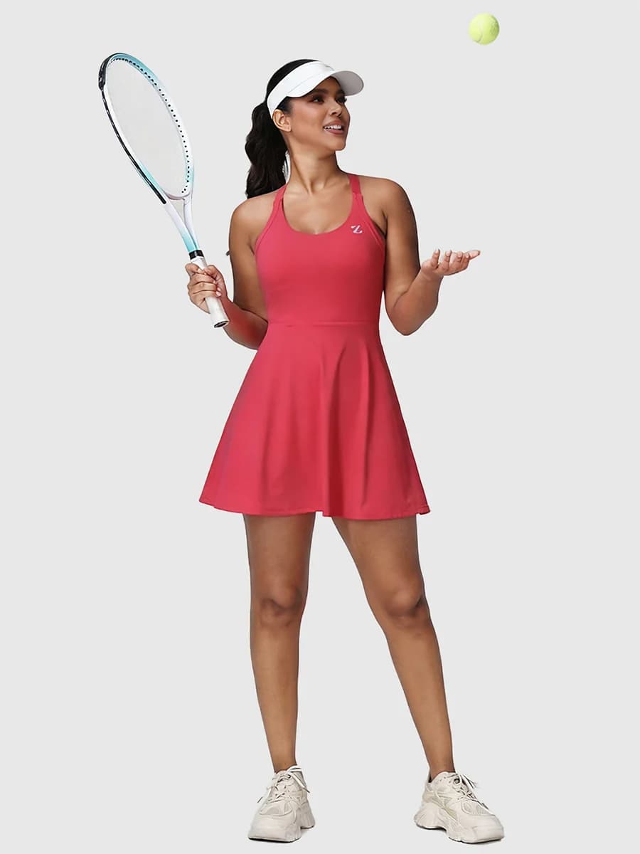 Padel & Tennis Outfit with Adjustable UPF 50+ Sports Visor