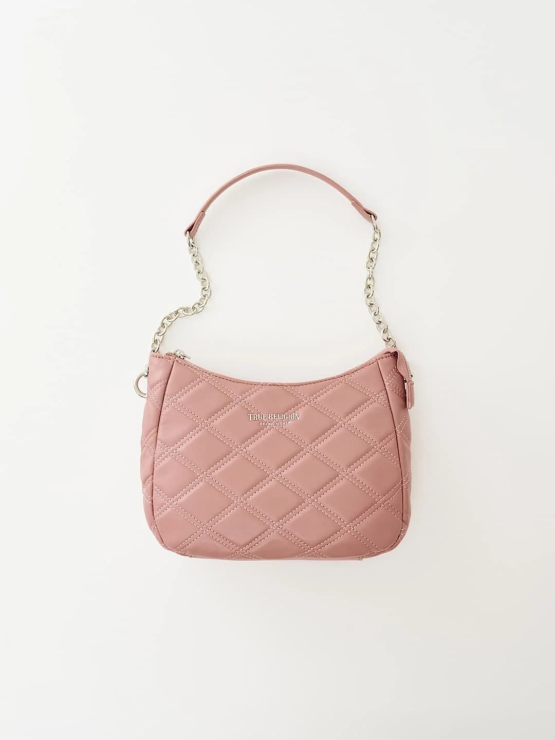 True Religion Quilted Handbag Nostalgia Rose