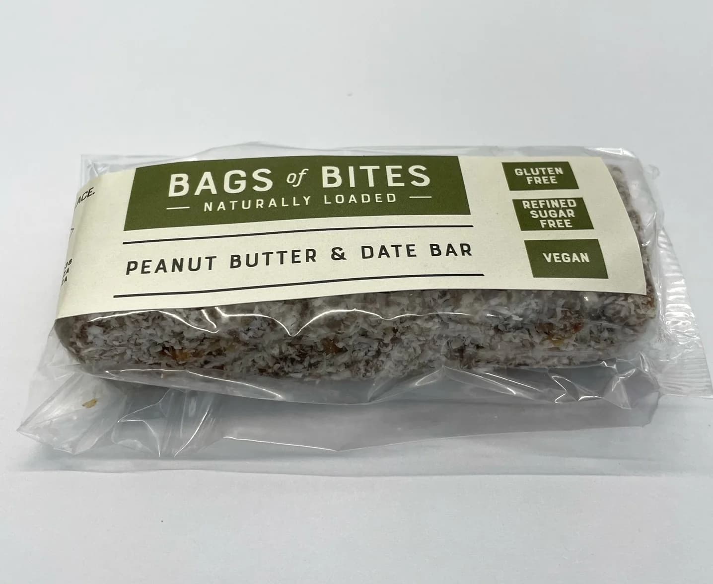 Naturally Loaded Peanut Butter & Date Bar Individually Wrapped