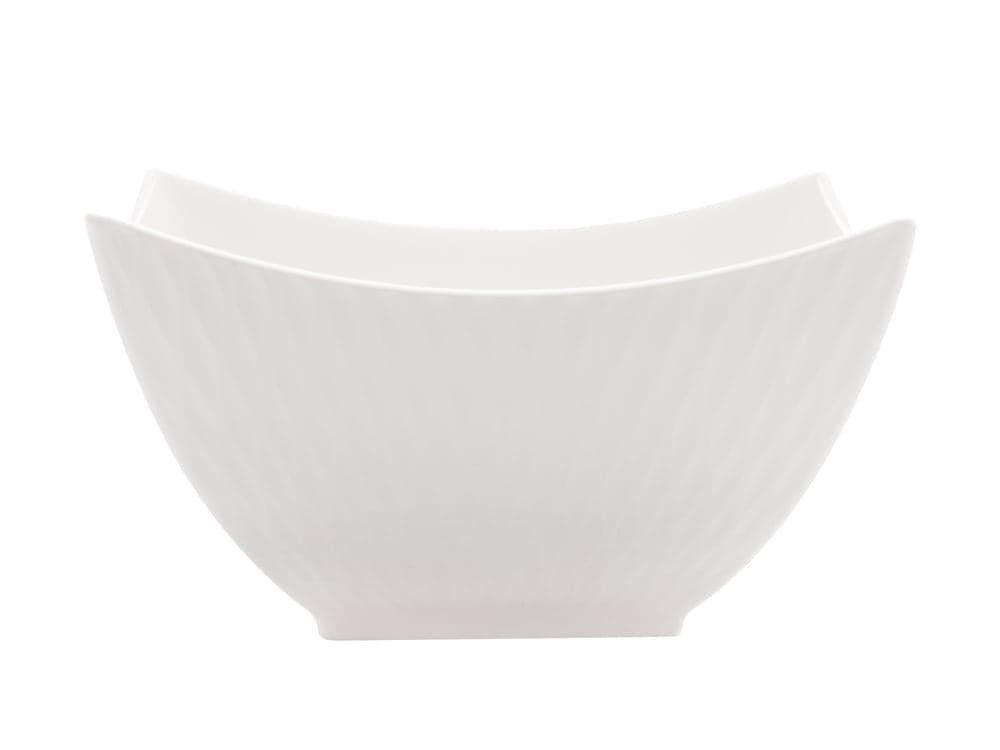 Maxwell & Williams White Basics Diamonds Square Soup Bowl 16cm