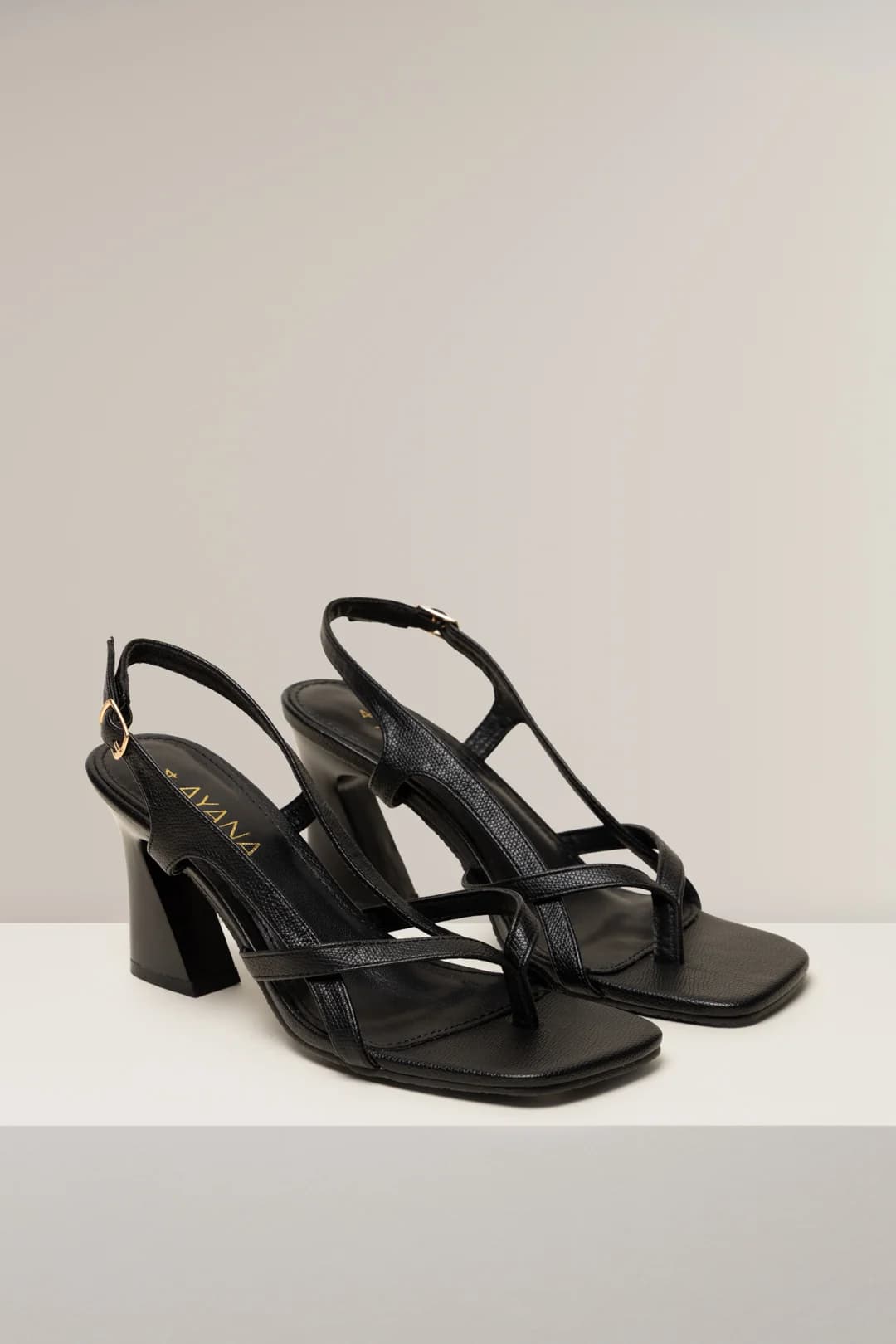 Buyelwa Toe-Thong Slingback Heel