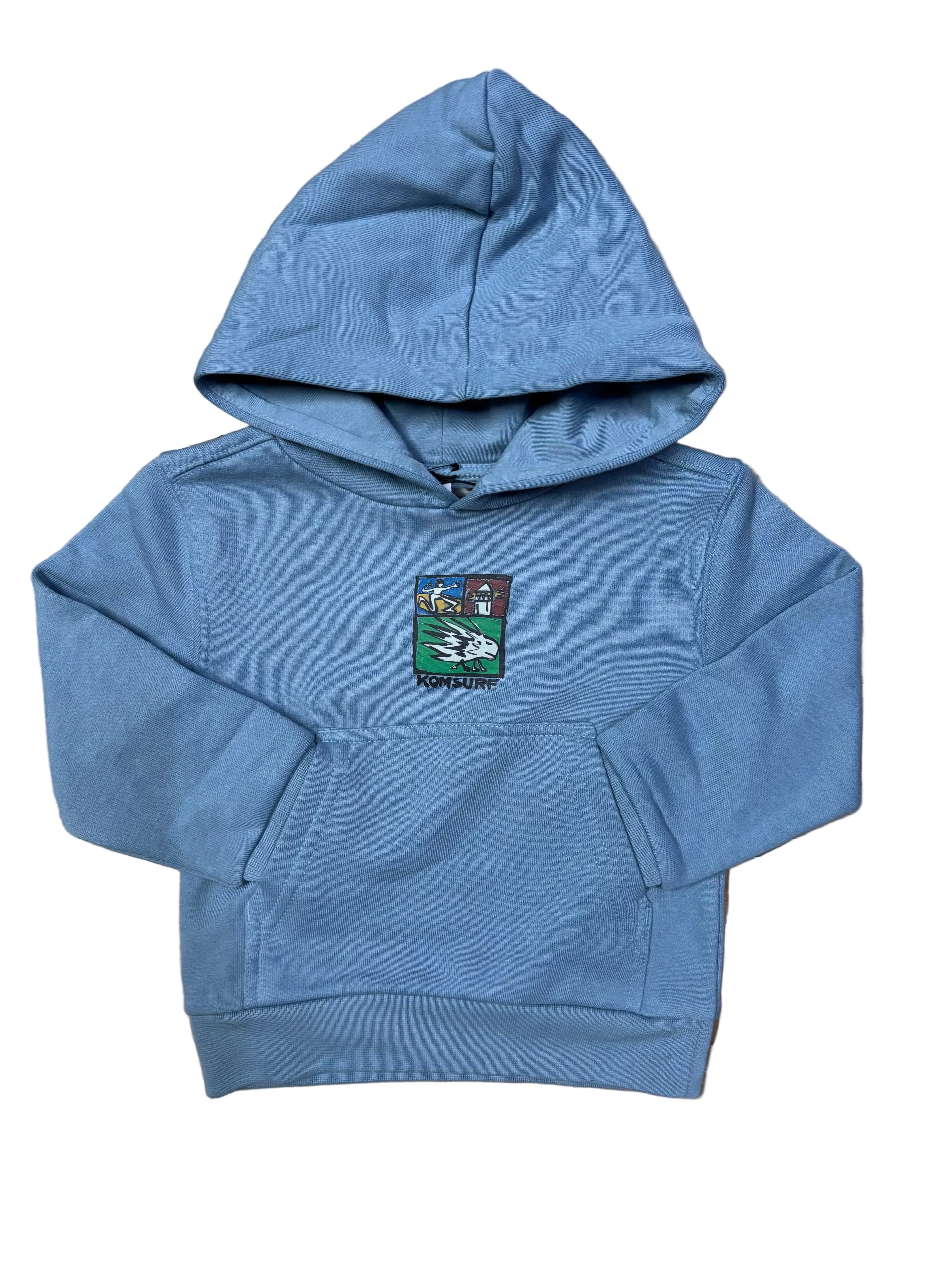 Hoodie Komsurf Triple Threat Kid's Blue