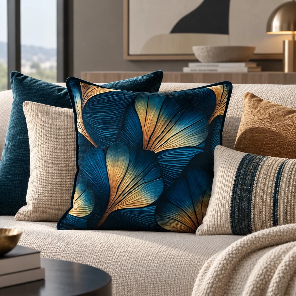 Scatter Cushion | Gemstones E4 | House Range 45x48cm