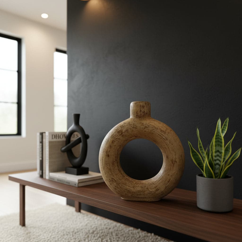 Hollow Ring Vase