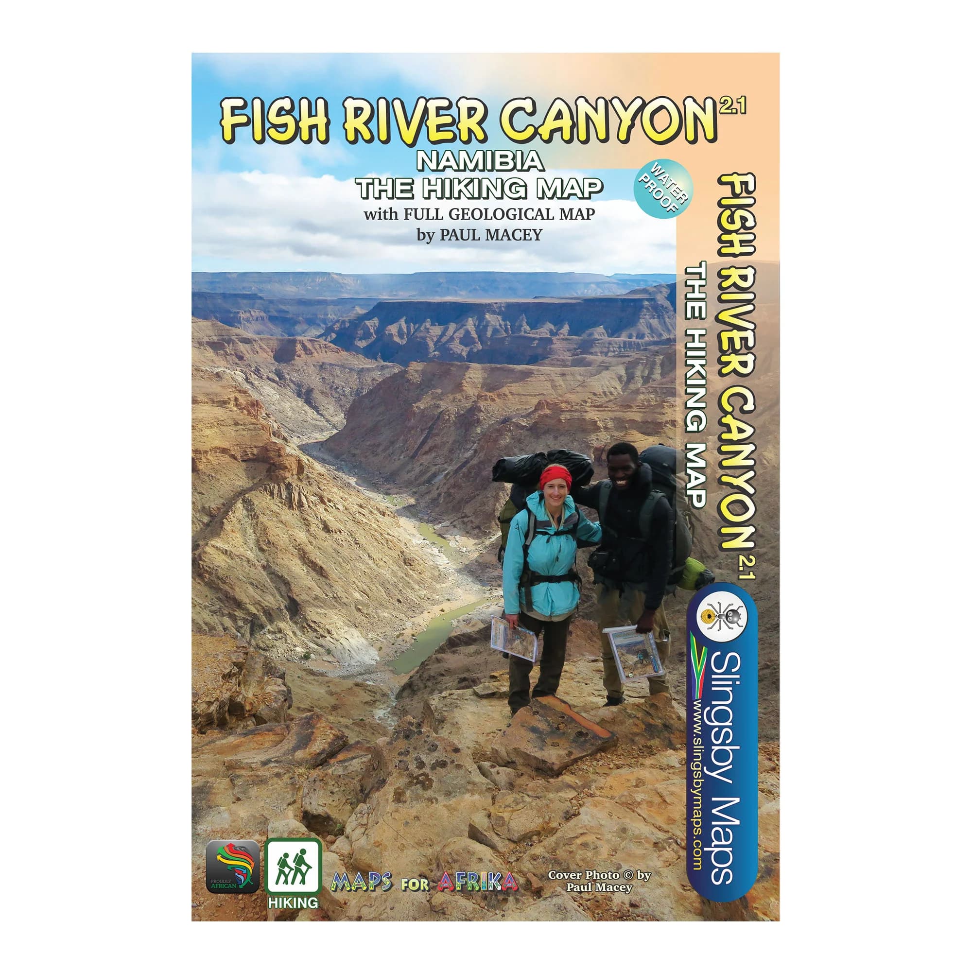Slingsby Fish River Canyon Hiking Map, Edition 2