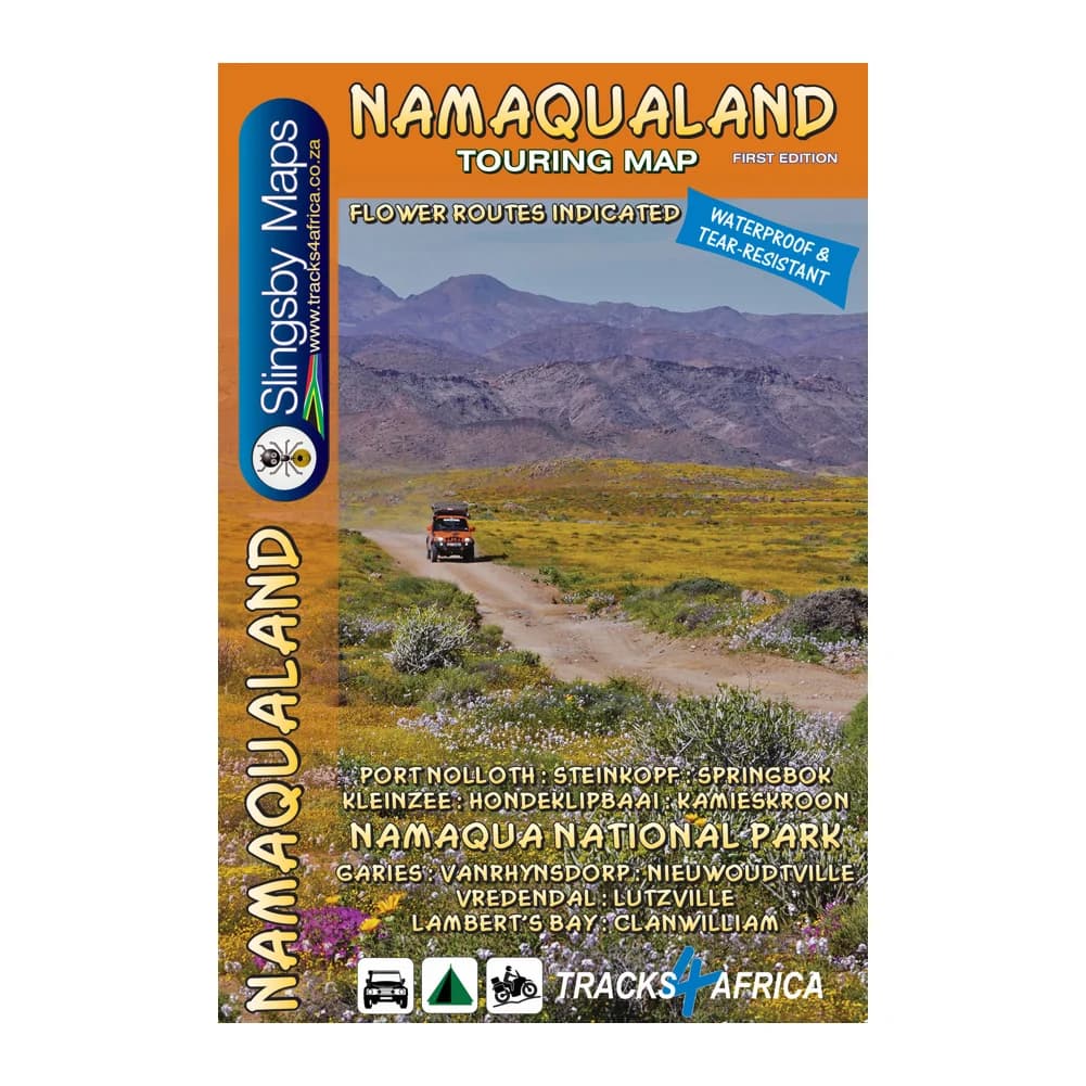 Slingsby Namaqualand Touring Map, Edition 1