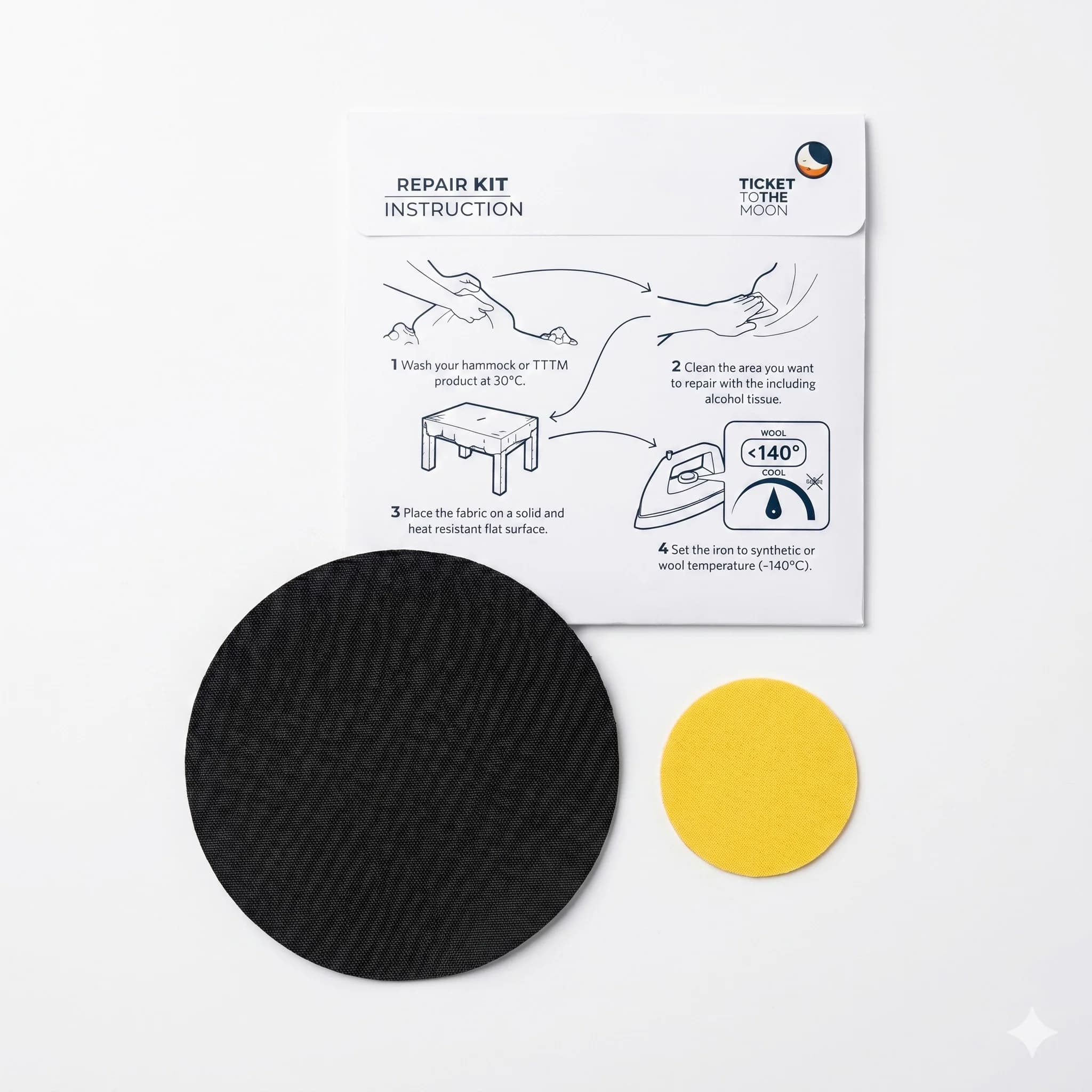 Ticket To The Moon Repair Patch Kit