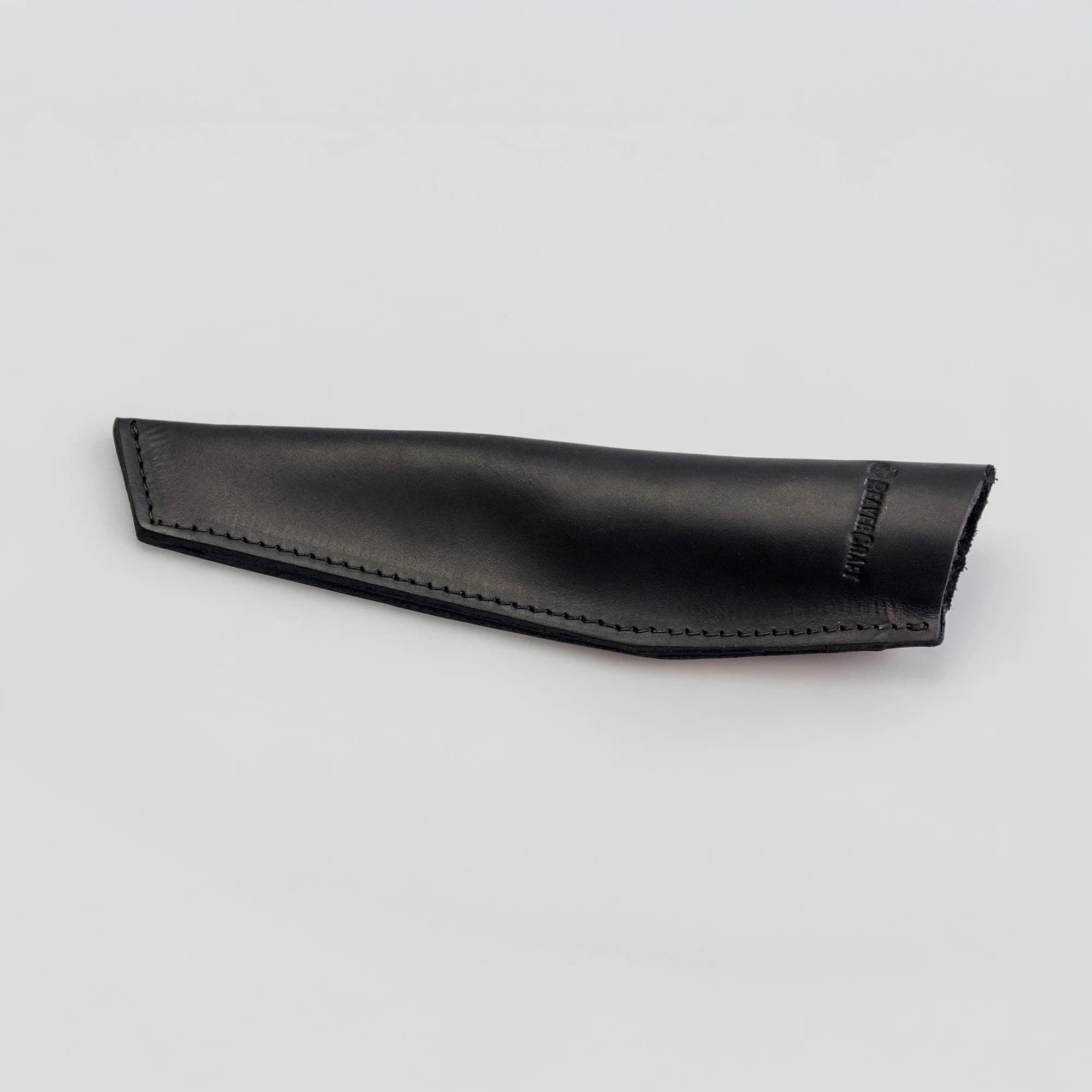BeaverCraft Leather Sheath for Barrel Handled Whittling Knife