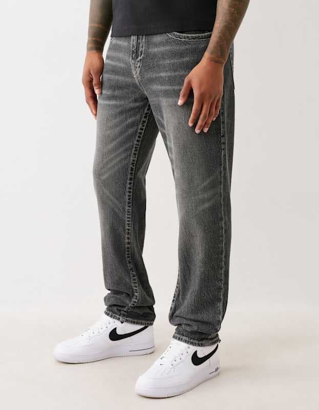 True Religion Rocco Sn No Flap 32In Resistance Black Wash