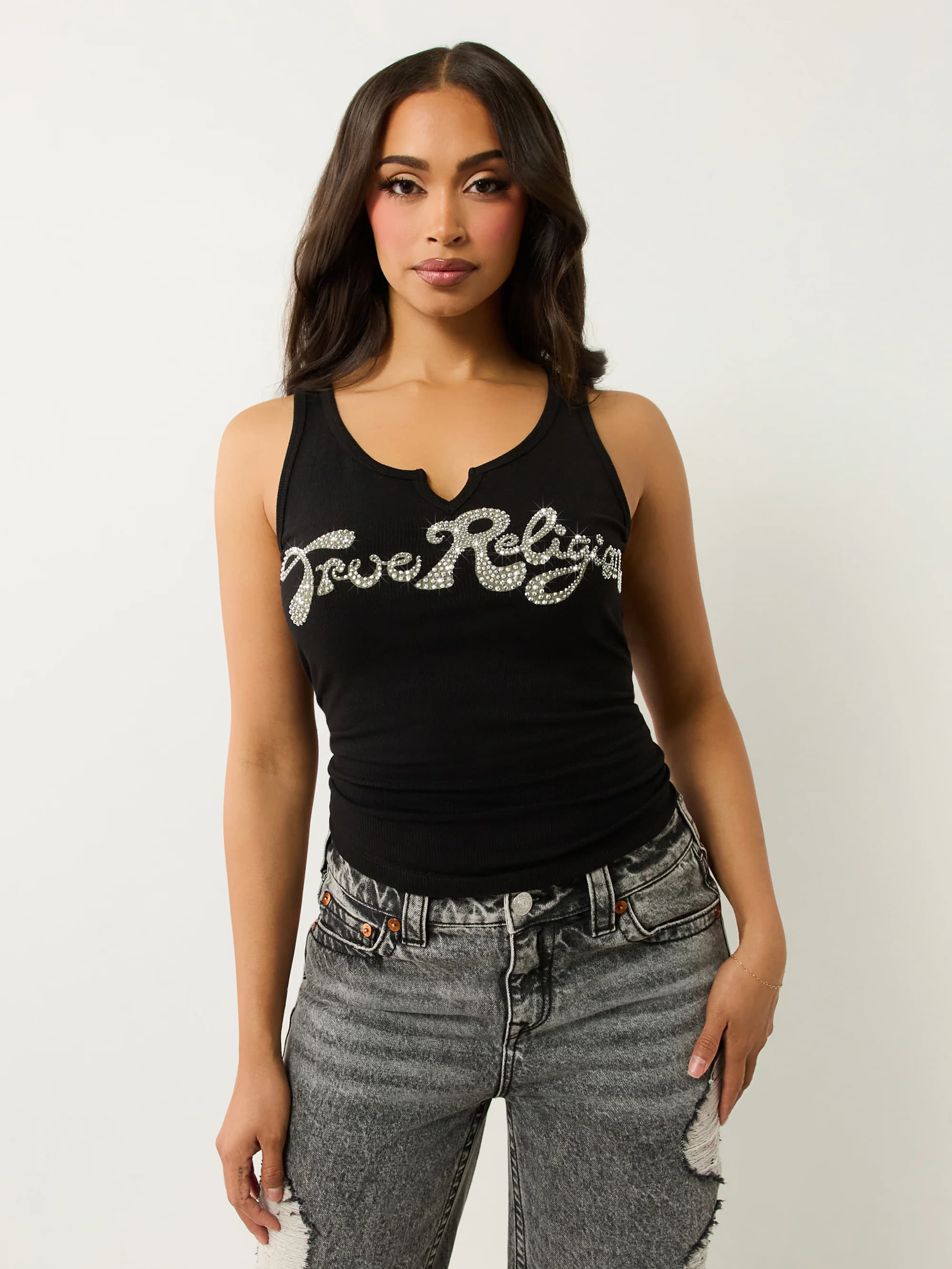 Sporty Tr Logo Bby Tee Jet Black
