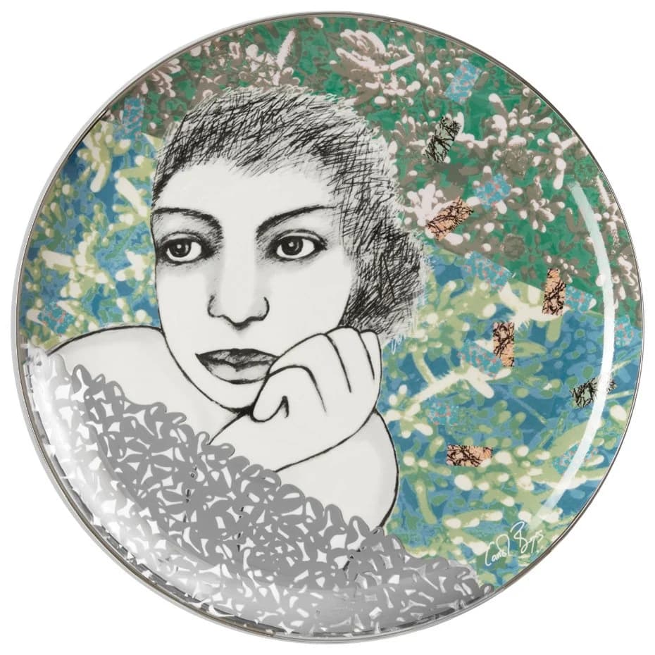 Carrol Boyes 36cm Kaleidoscope Platter, Smouldering