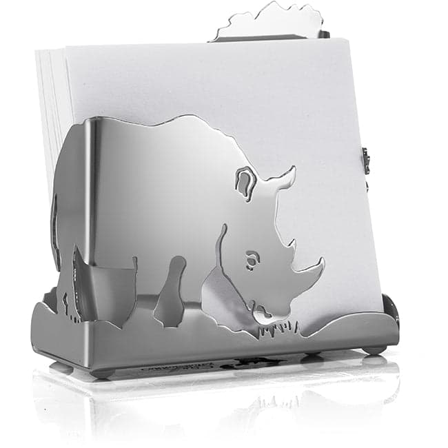 Carrol Boyes Note Paper Holder, Rhino