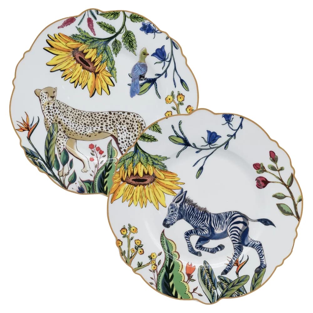 Jenna Clifford Wild Bloom Side Plates, Set of 4