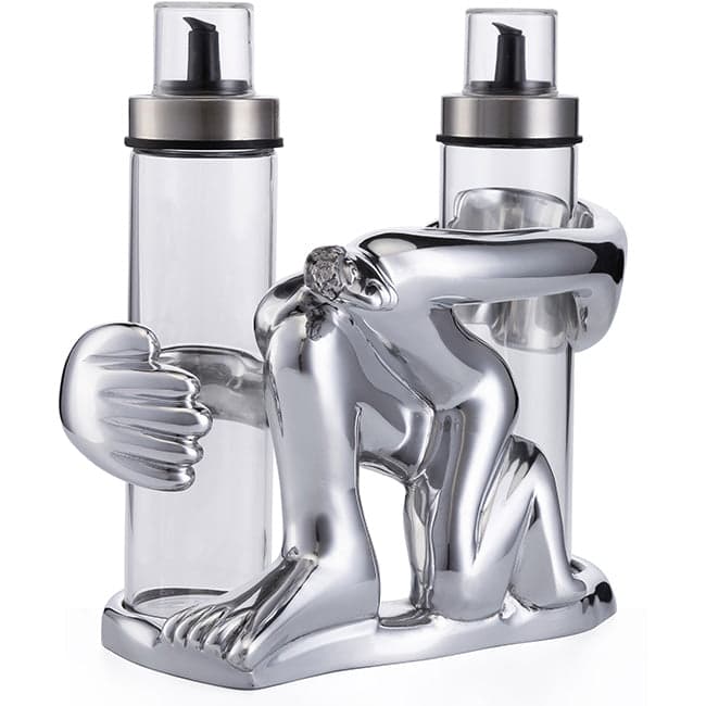Carrol Boyes Oil And Vinegar Set, Hold Fast!