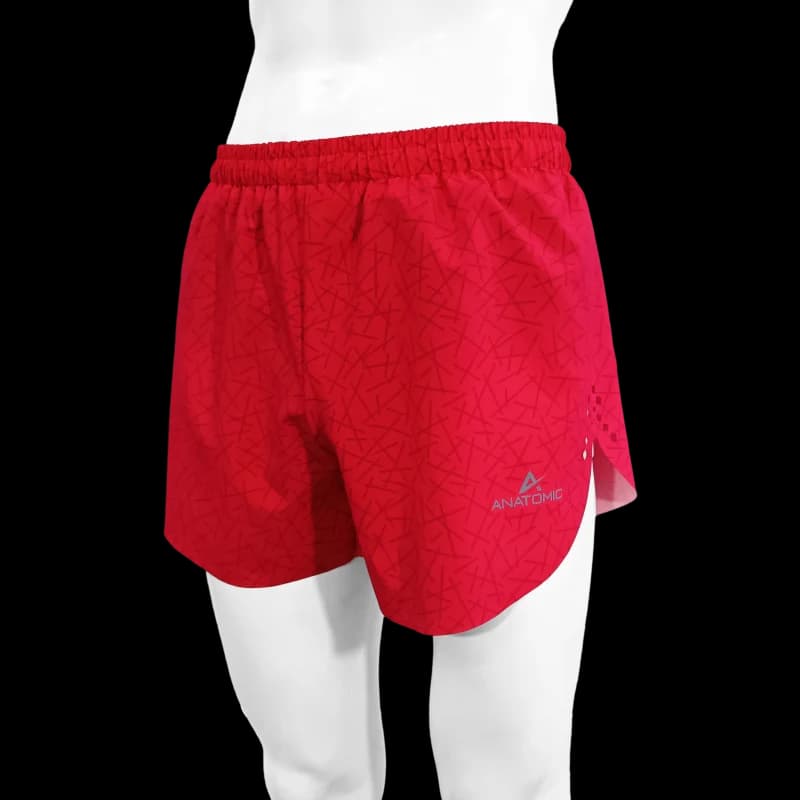 Red Unisex Elite Running Shorts