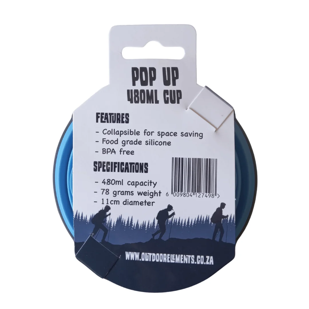 Outdoor Elements Pop Up Cup